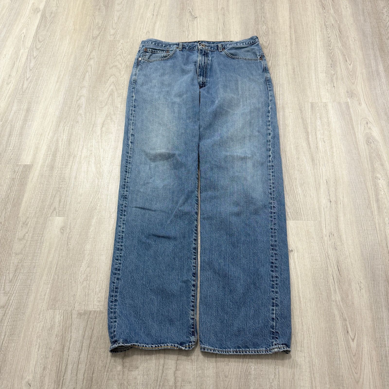 Vintage Polo Jeans Co. Denim Pants Men's 38x34 Blue Baggy
