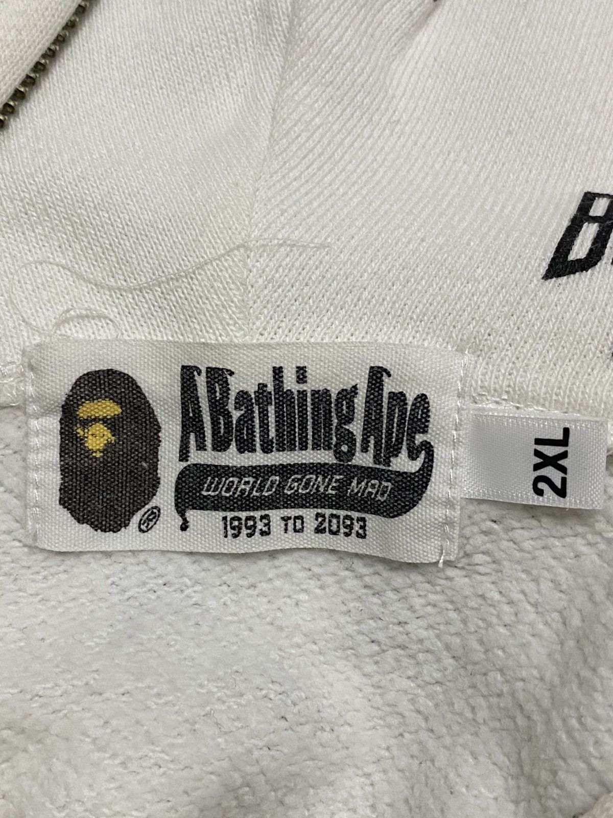 Bape BAPE LOGO MONOGRAM ZIP UP HOODIE Size US XXL / EU 58 / 5 - 3 Thumbnail