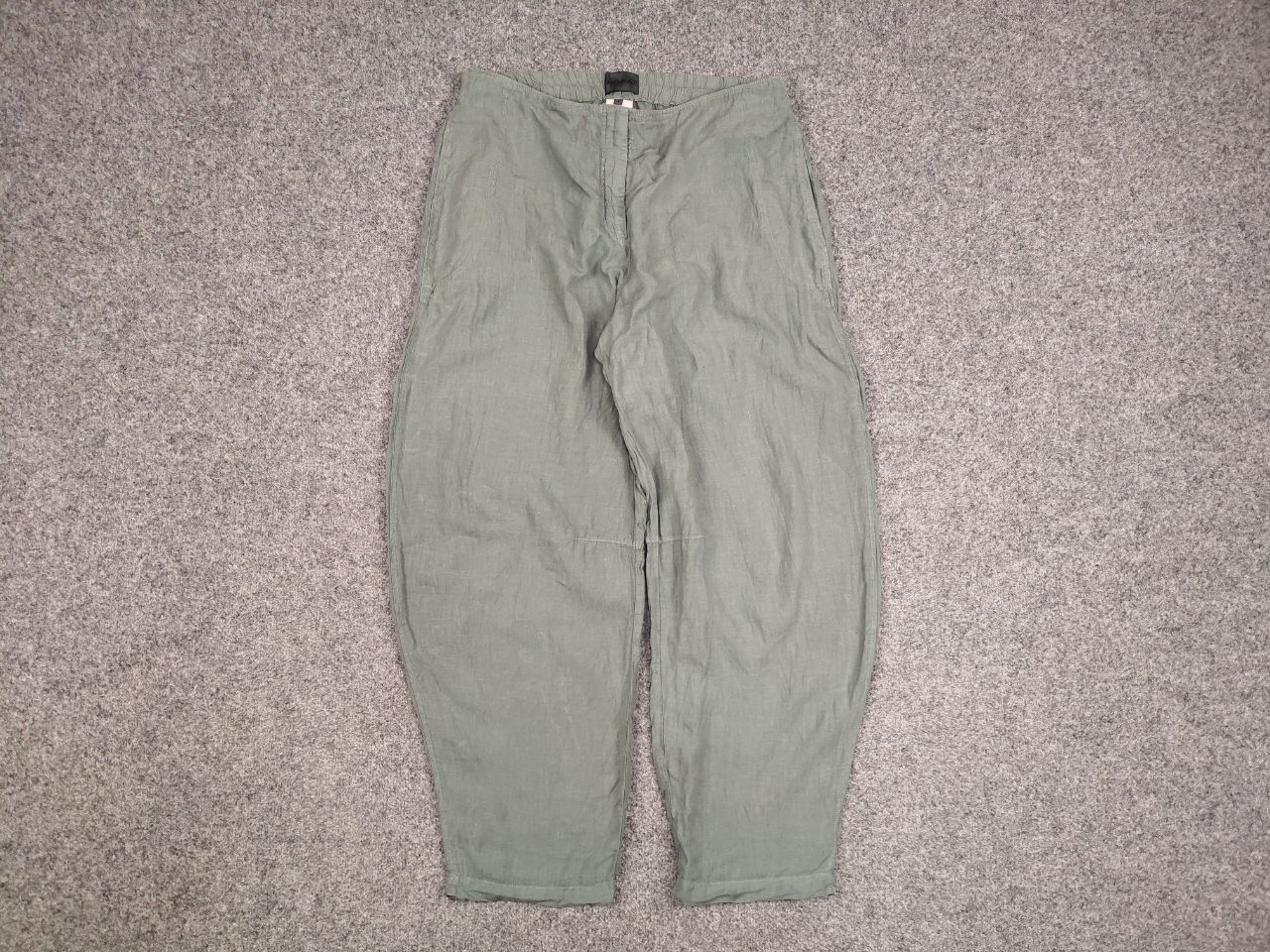 OSKA Oska Germany Design Linen pistachio color Light Baggy Pants Size 32" / US 10 / IT 46 - 9 Thumbnail
