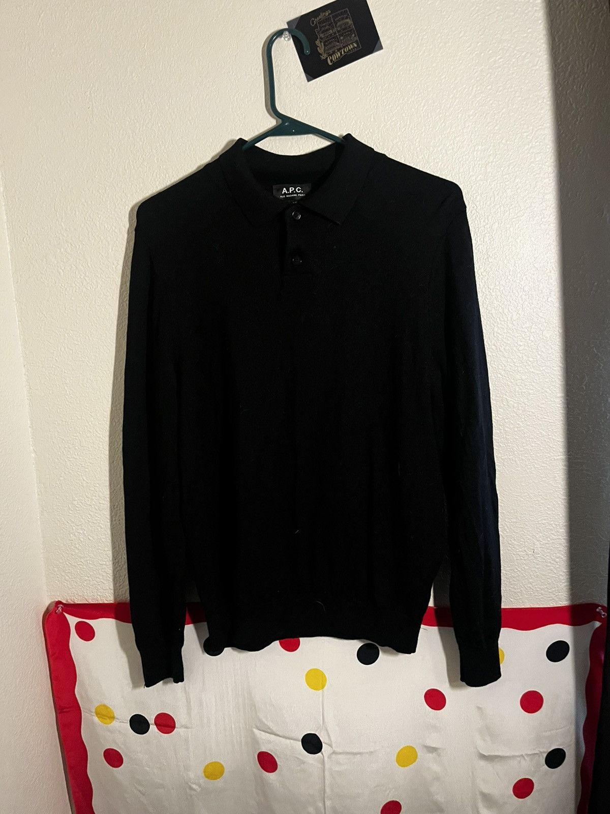 A.P.C. Virgin Wool collar sweater Size US M / EU 48-50 / 2 - 1 Thumbnail