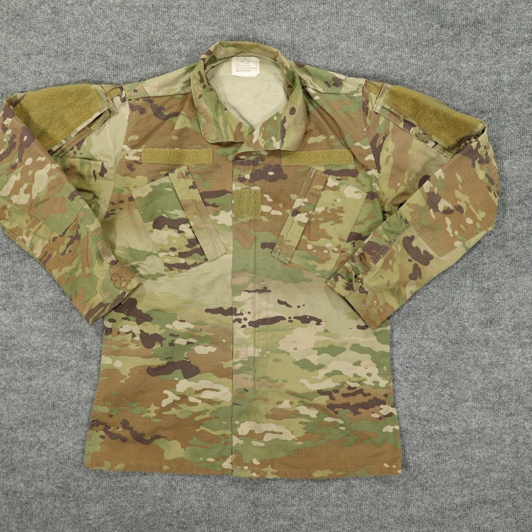 Vintage VINTAGE US Military OCP Multicam ACU Combat Uniform Coat Mens Small Long Tactical Jacket Size US S / EU 44-46 / 1 - 2 Thumbnail