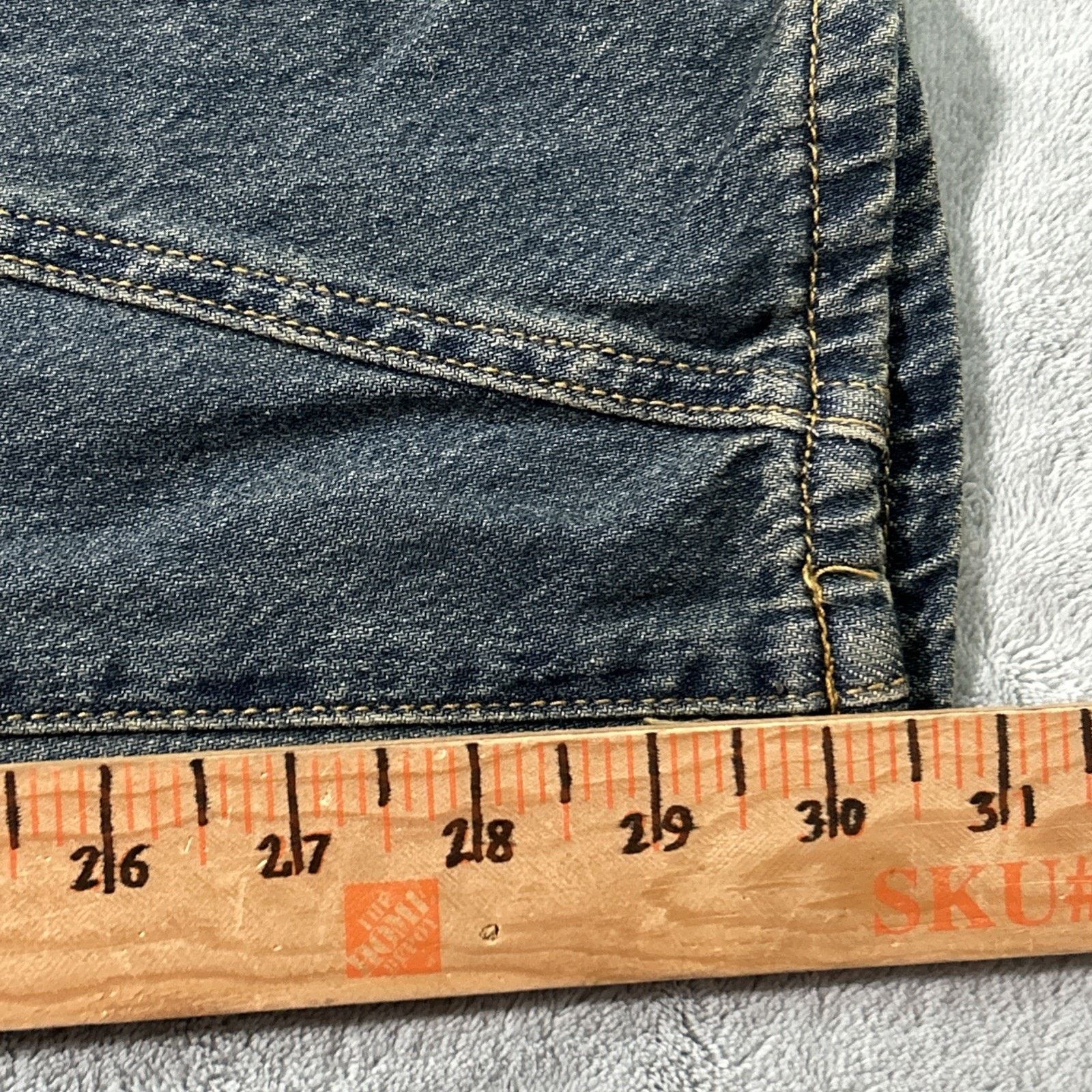 Forever 21 Tie Strap Beyond Baggy Jeans Ws 24 25x30 Wide Loose Grunge Size 25" / US 0 / IT 36 - 14 Thumbnail