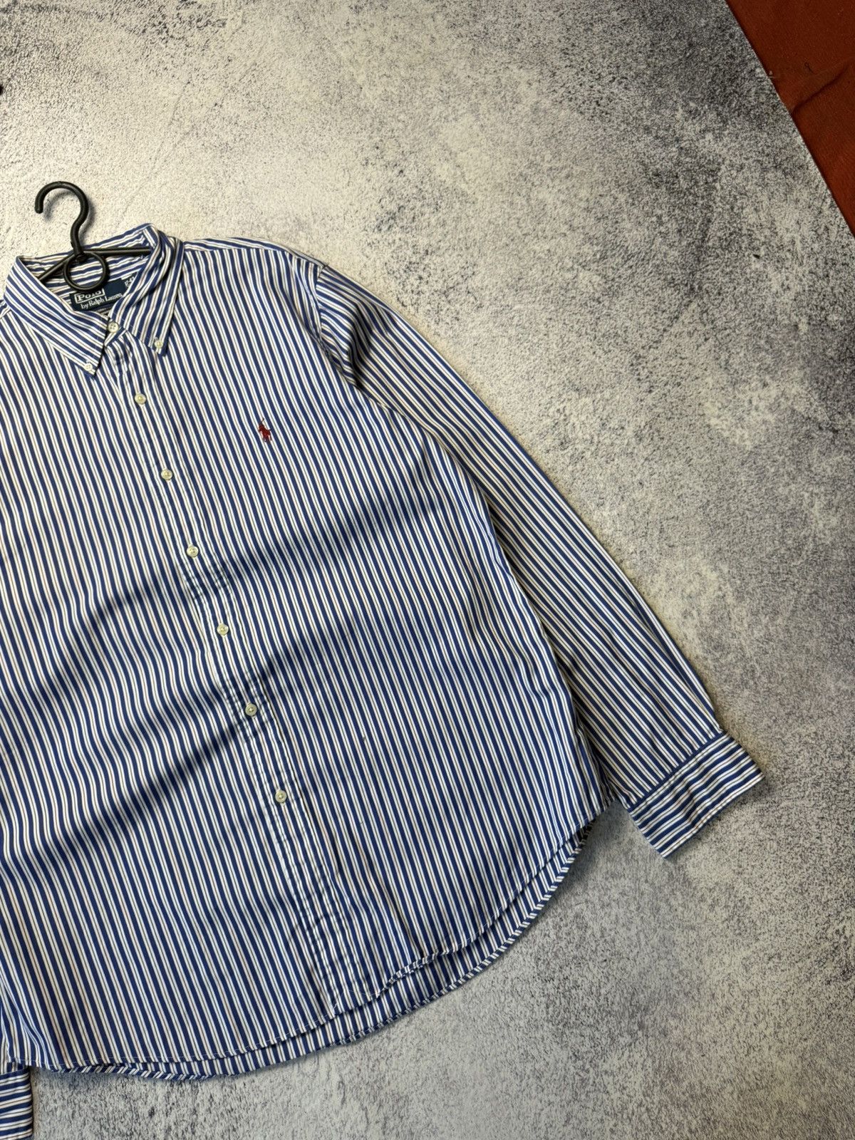 Polo Ralph Lauren Vintage POLO RALPH LAUREN Button Up Shirt rare 90s Size US XL / EU 56 / 4 - 7 Thumbnail