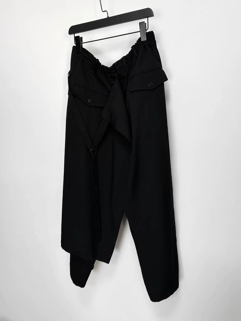 Yohji Yamamoto Yohji Yamamoto size 3 16aw deconstructed wide-leg culottes Size US 28 / EU 44 - 4 Thumbnail