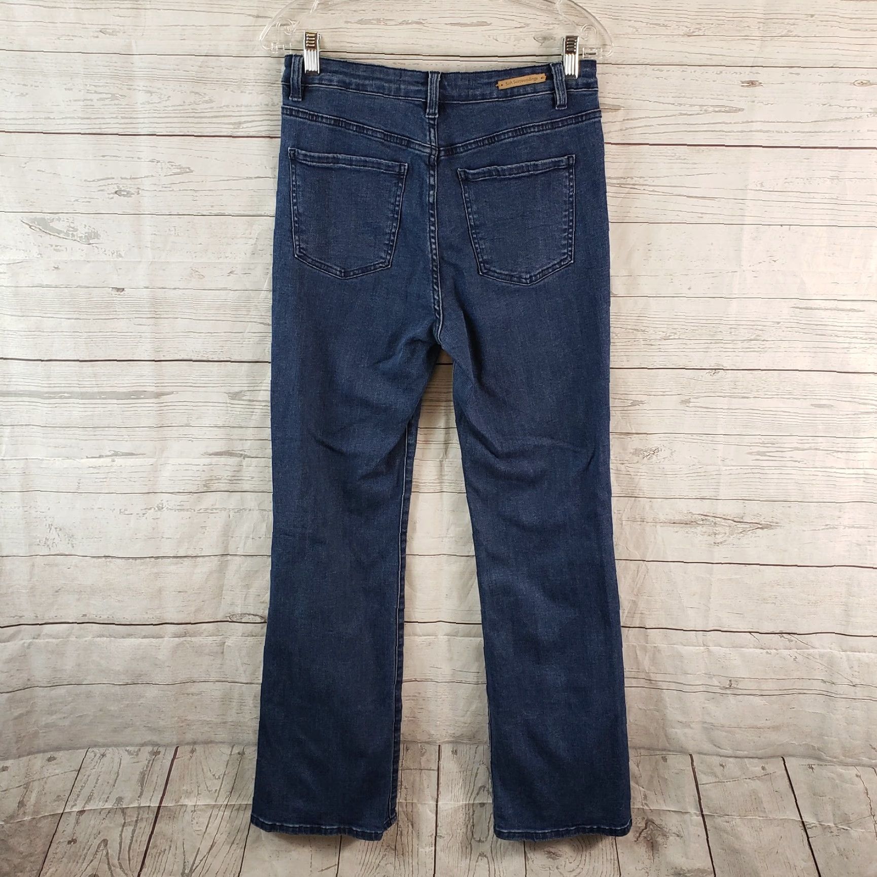 Soft Surroundings Soft Surroundings Womens Jeans Shirt Bootcut 6 Blue Medium Wash High Rise Urban Vintage No Size 28" / US 6 / IT 42 - 3 Thumbnail