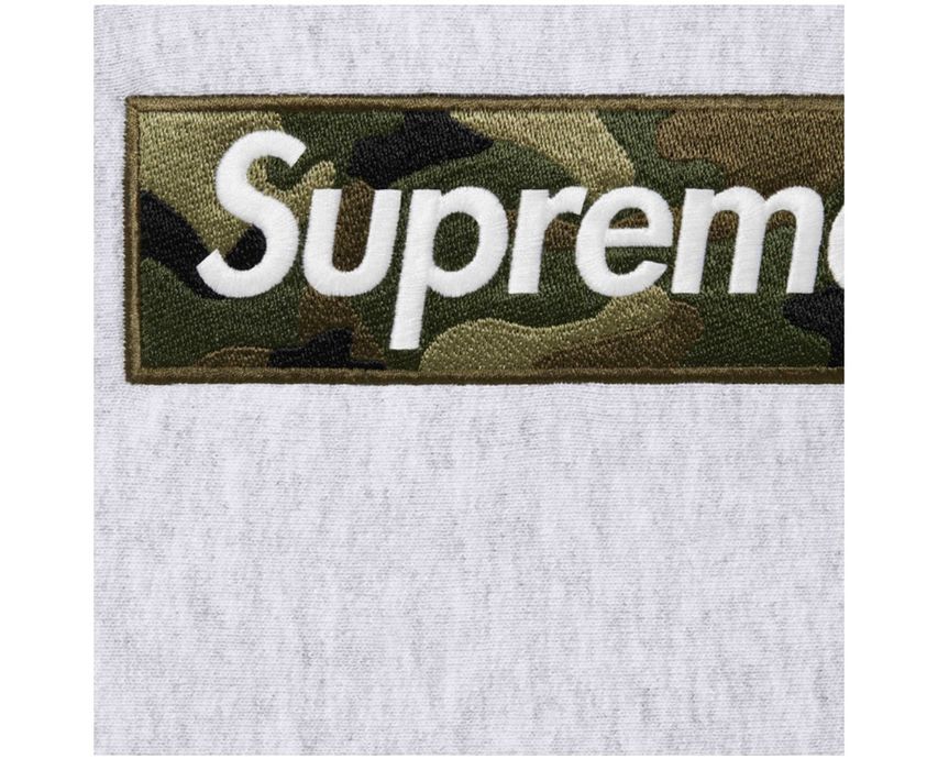 Supreme Supreme 23FW Box Logo Hooded Sweatshirt Ash Grey XXL in