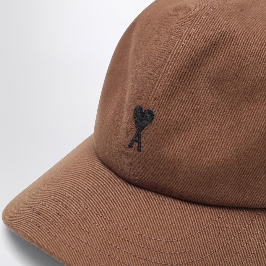 AMI o1d2blof0625 Size: OS / Baseball Cap / Hat in Brown Size ONE SIZE - 3 Thumbnail