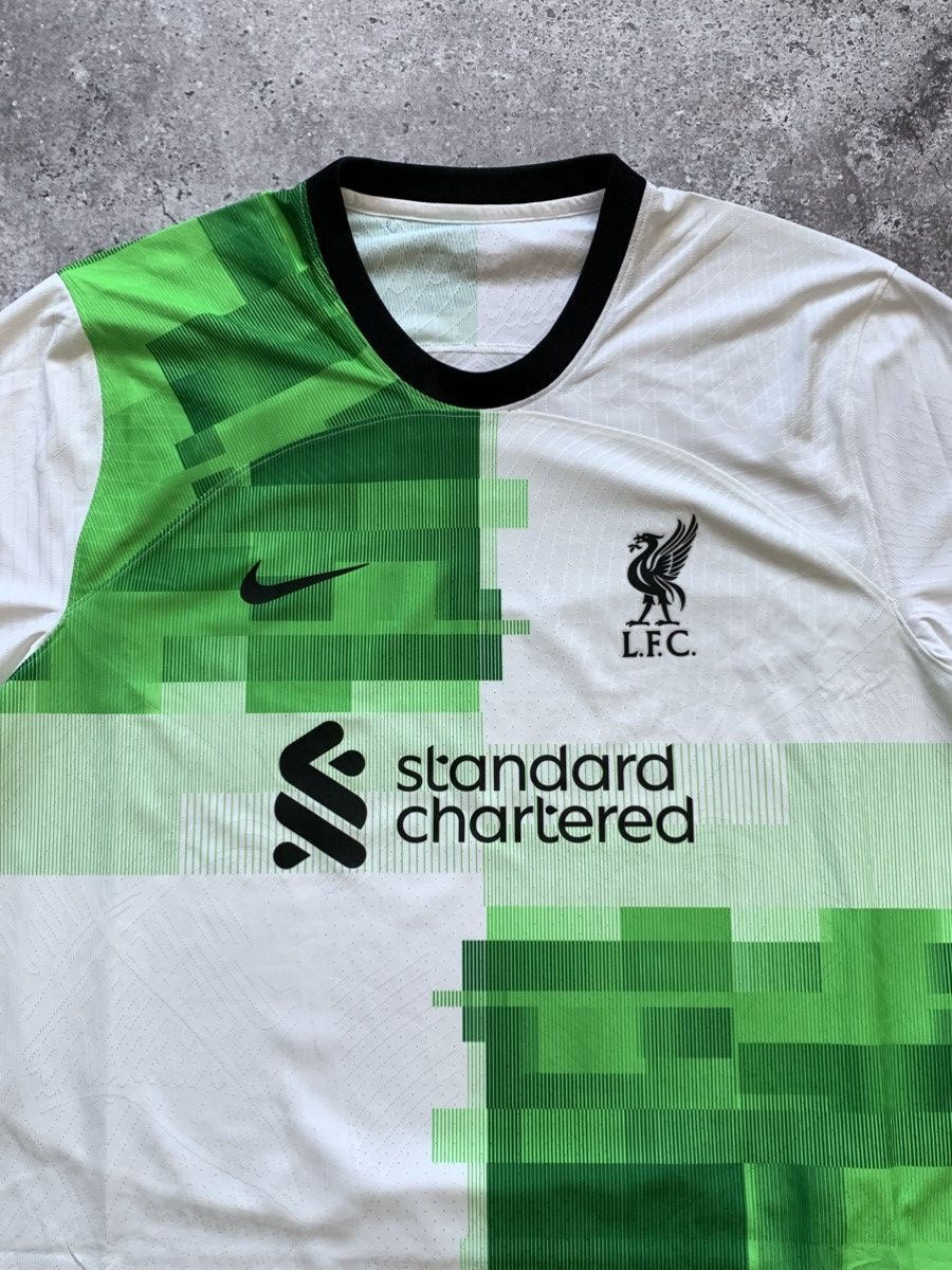 Nike 🔥NIKE LIVERPOOL 2023/24 AWAY PLAYER ISSUE DRI-FIT ADV SHIRT Size US XXL / EU 58 / 5 - 4 Thumbnail