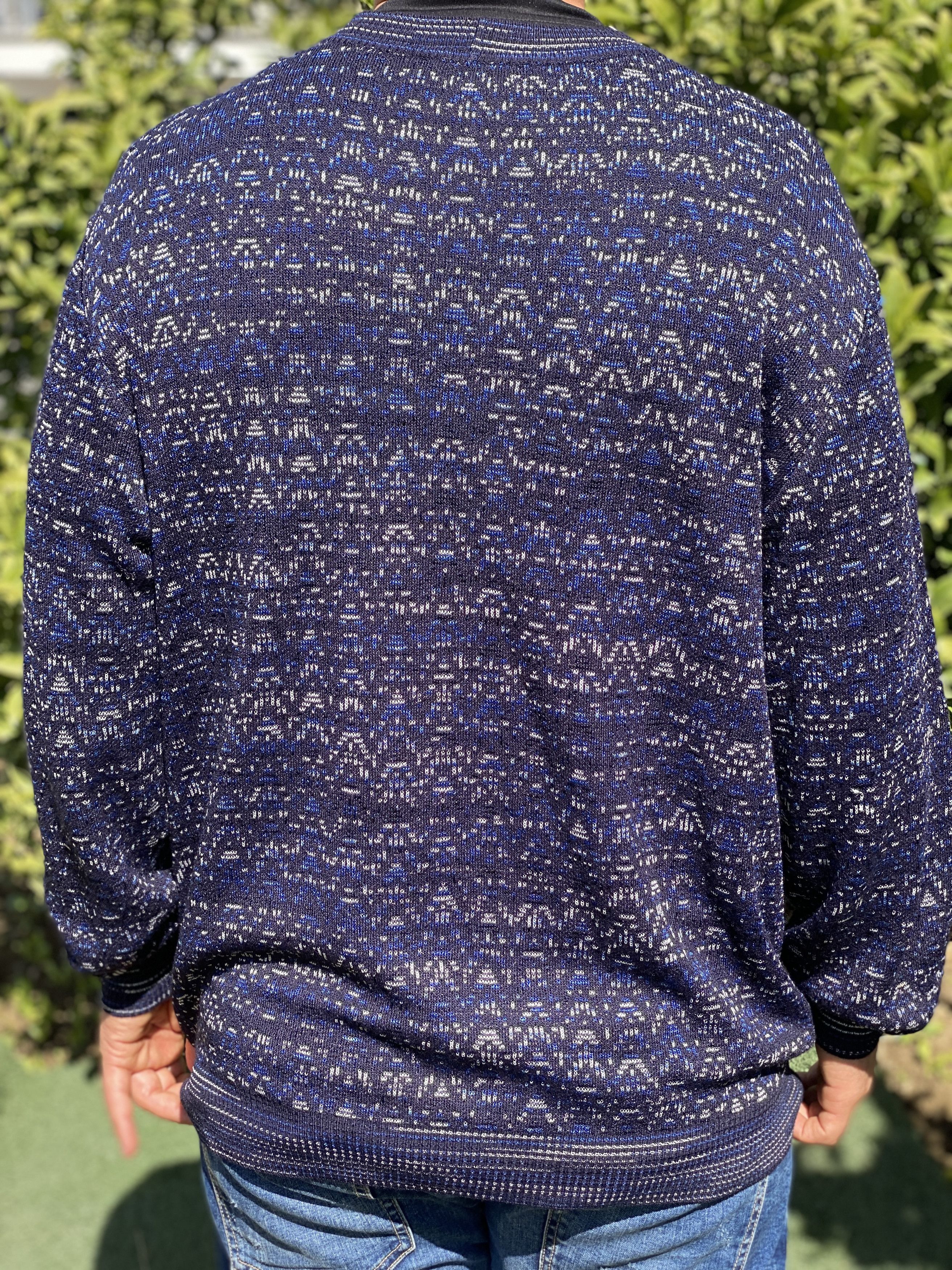 Missoni Sport Missoni Cardigan 3D Pullover Retro Size 52 L Jeresy Size US L / EU 52-54 / 3 - 7 Thumbnail