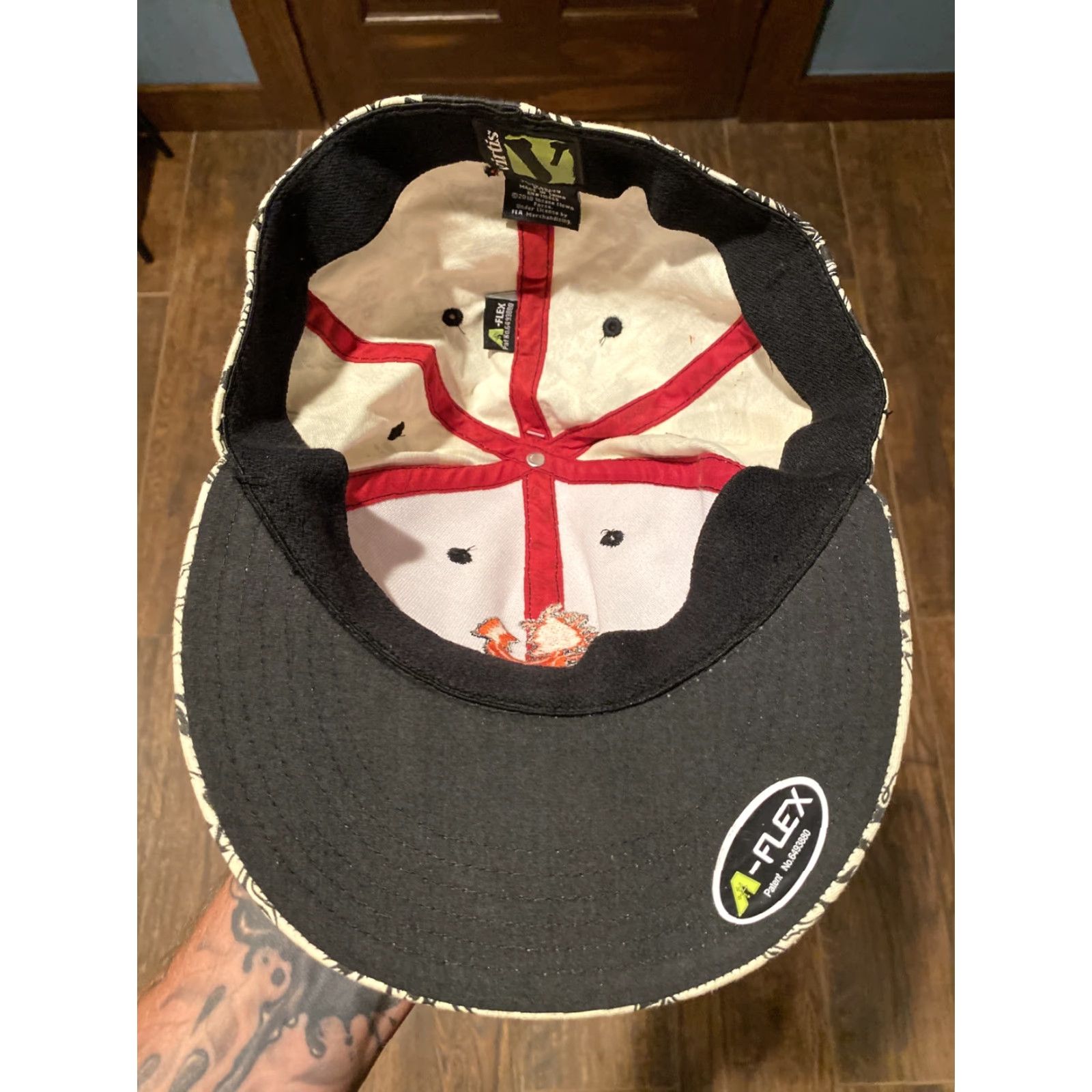 Vintage NWT ICP Insane Clown Posse Hatchet Man Juggalo Milenko Flex Hat Cap Size ONE SIZE - 7 Thumbnail