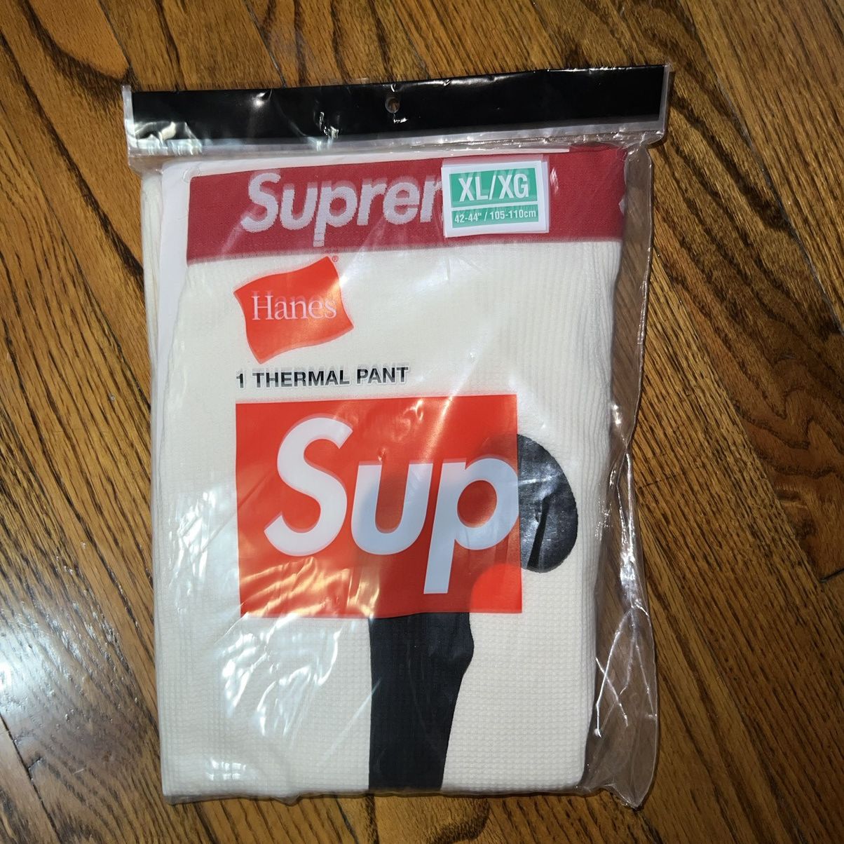 Supreme Supreme Hanes Bones Thermal Pants White Size: XL Size US 40 / EU 56 - 3 Thumbnail