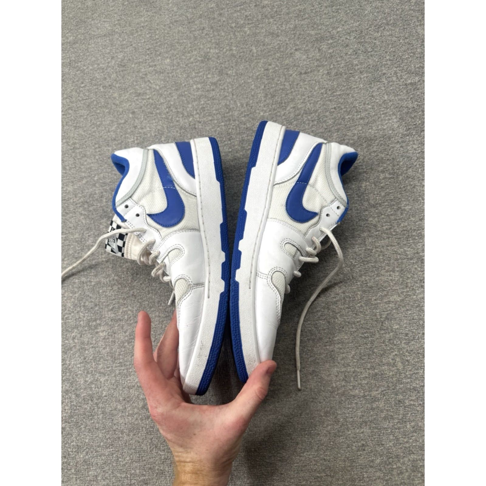 Nike Nike Mac Attack Sneaker Mens 12.5 White Blue Athletic Sneaker Basketball Cross Training Casual Footwear Nike Mac Attack FB1447-100 Oops Size US 12 / EU 45 - 7 Thumbnail