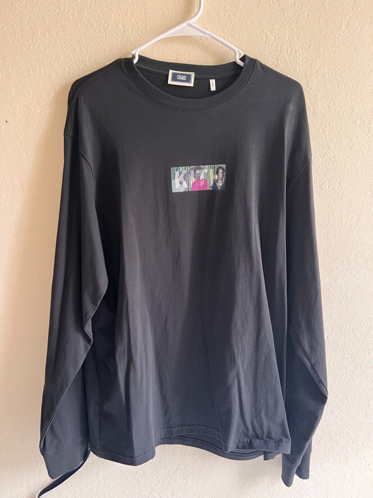 Kith Kith Marcus Brutus Classic Logo L/S Tee BHM Long T Black L Size US S / EU 44-46 / 1 - 2 Thumbnail