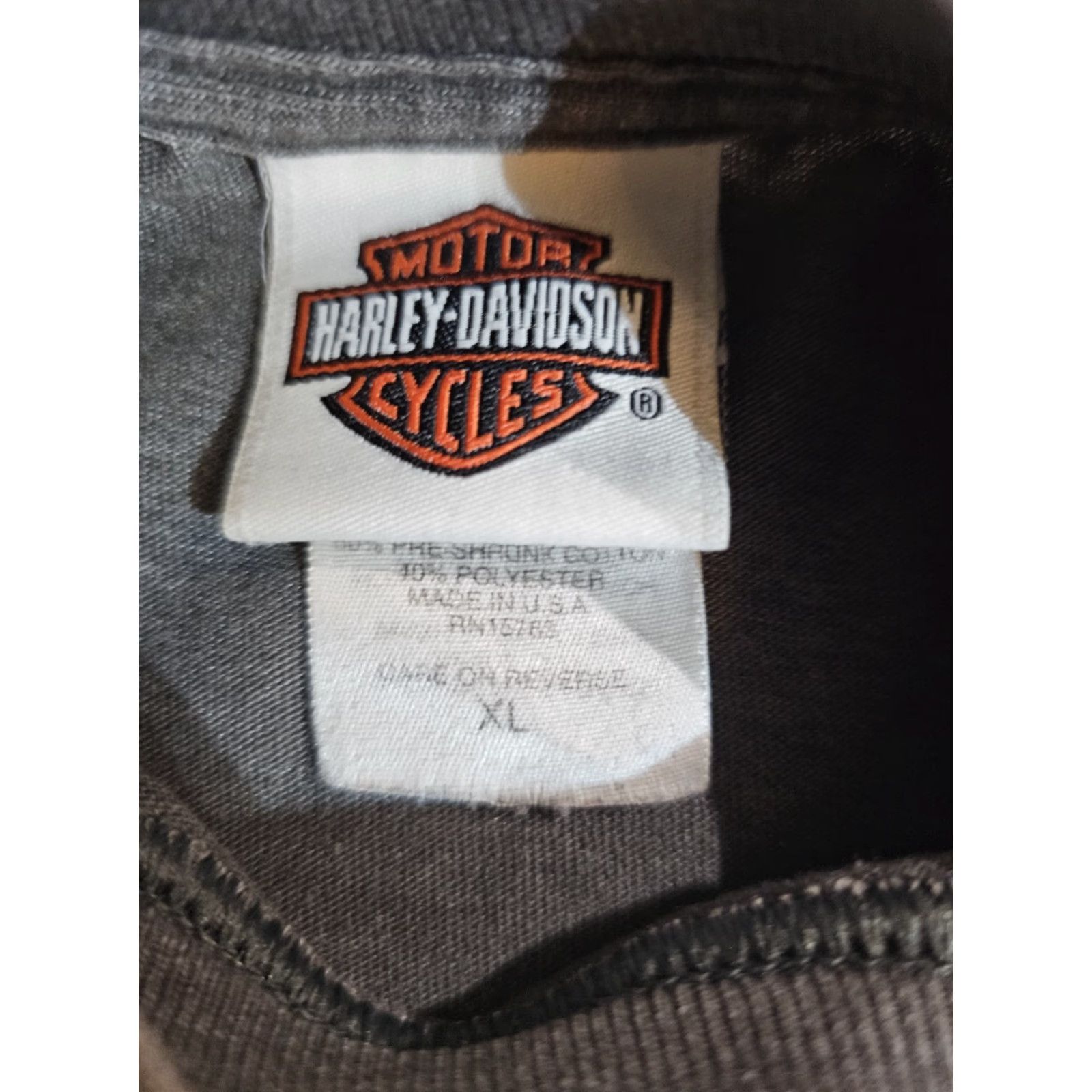 Harley Davidson VINTAGE Harley Davidson HD Sturgis Motorcycle Graphic T-shirt 2005 Mens Size XL Gray Size US XL / EU 56 / 4 - 5 Thumbnail