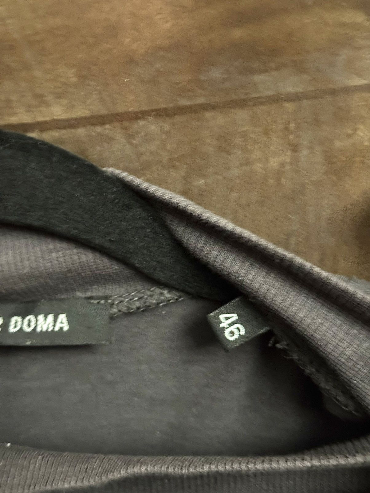 Damir Doma damir doma silk cotton gray asymmetrical top 46 men Size US S / EU 44-46 / 1 - 5 Thumbnail