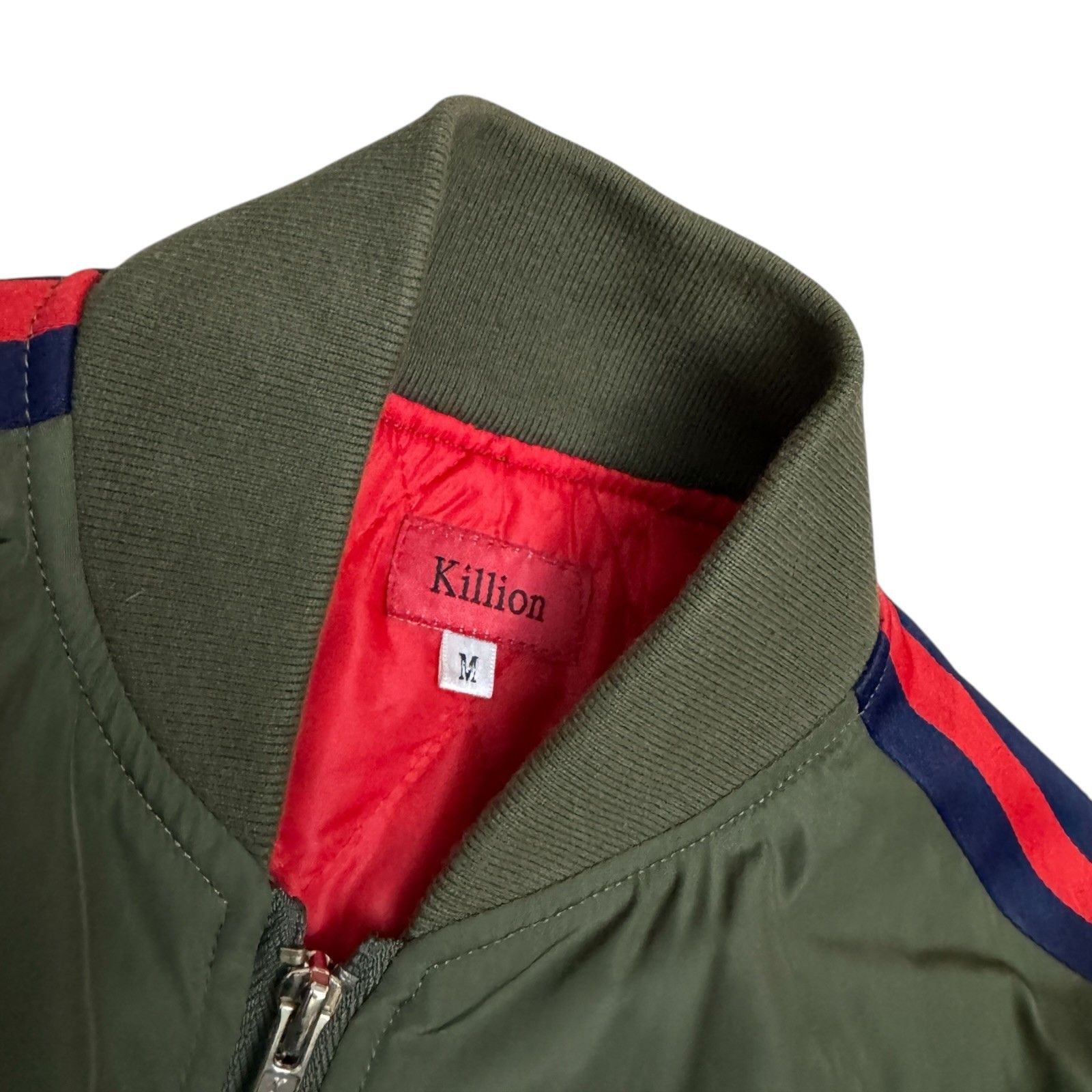 Killion KILLION Designer Streetwear Army Bomber Coat Jacket Medium Size US M / EU 48-50 / 2 - 3 Thumbnail