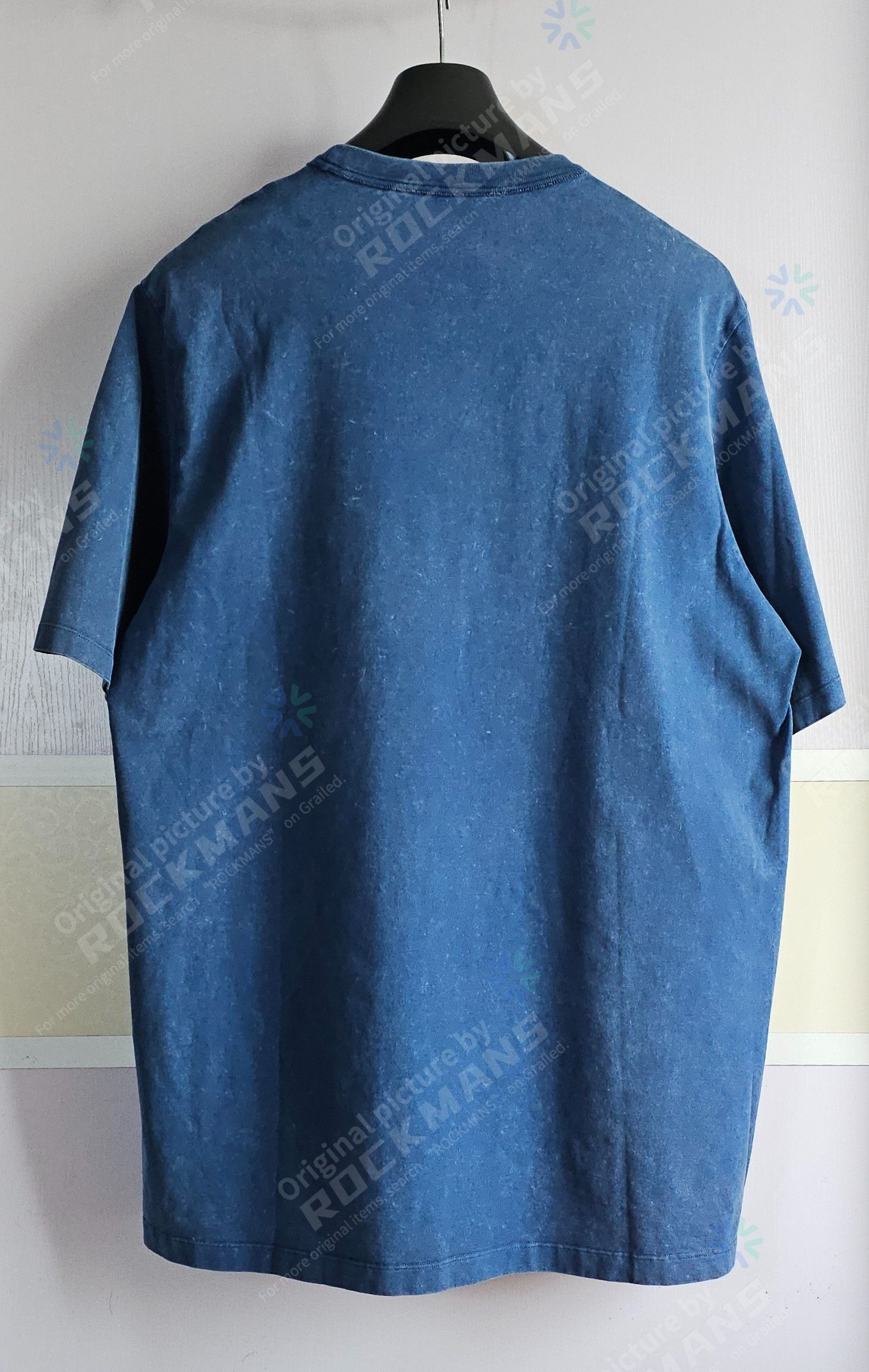 Fendi Fendi Silver Metal Logo Crew Oversize T-Shirt Size L Size US L / EU 52-54 / 3 - 4 Thumbnail