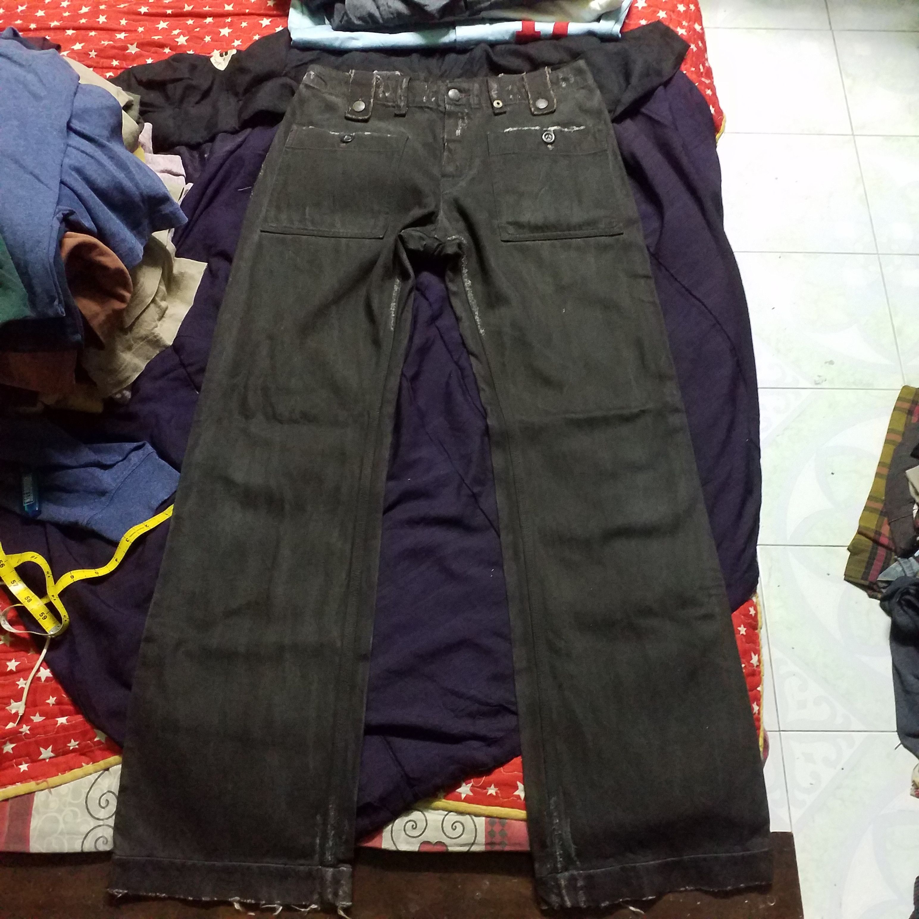 Diesel DIESEL BUSH PANT OPEN LEG SMOKE COLOUR DESIGN Size US 31 - 1 Thumbnail