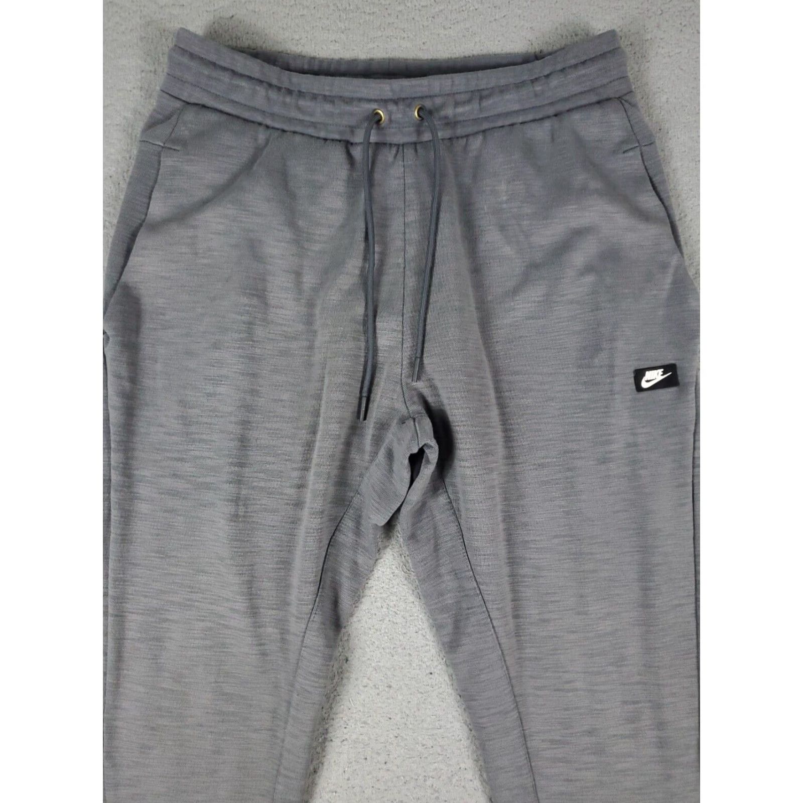 Nike Nike Pants Mens Medium Gray Swoosh Track Joggers Sweatpants Size US 31 - 2 Thumbnail
