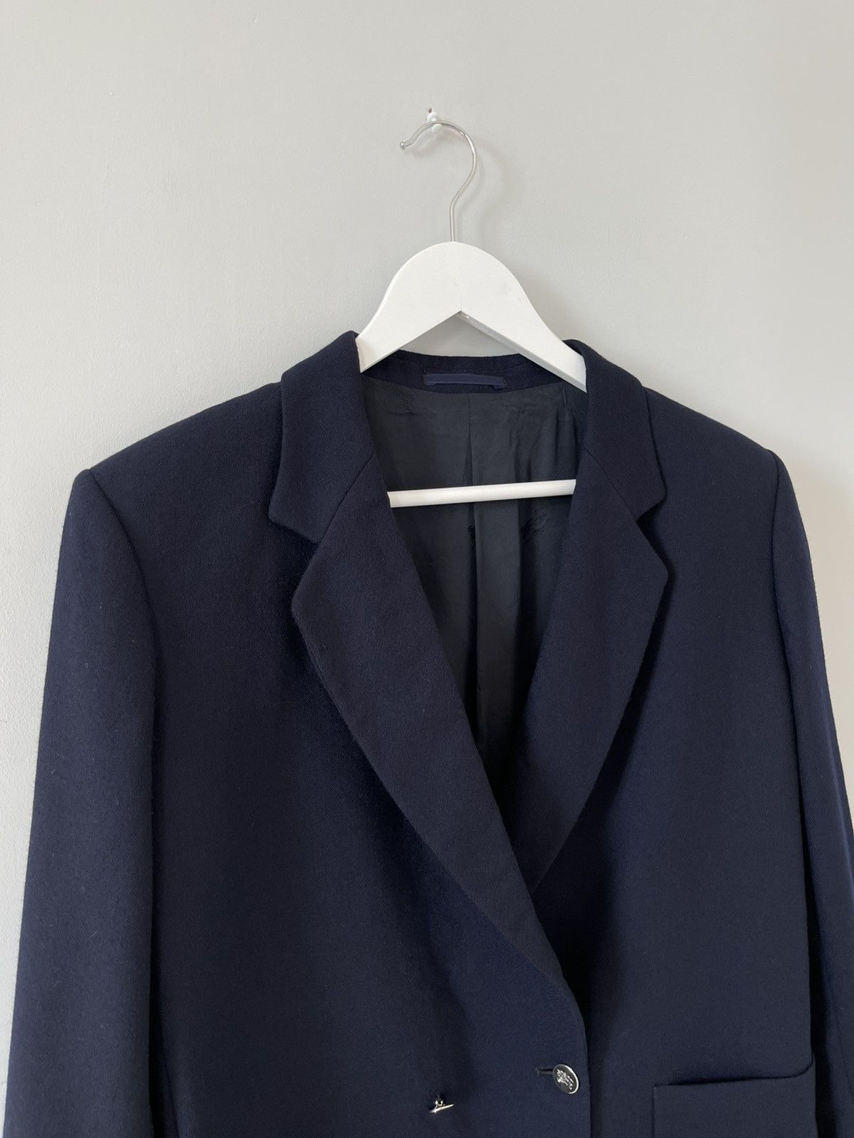 Burberry Vintage BURBERRY'S Double Breasted Wool Blazer Jacket Size L / US 10 / IT 46 - 4 Thumbnail