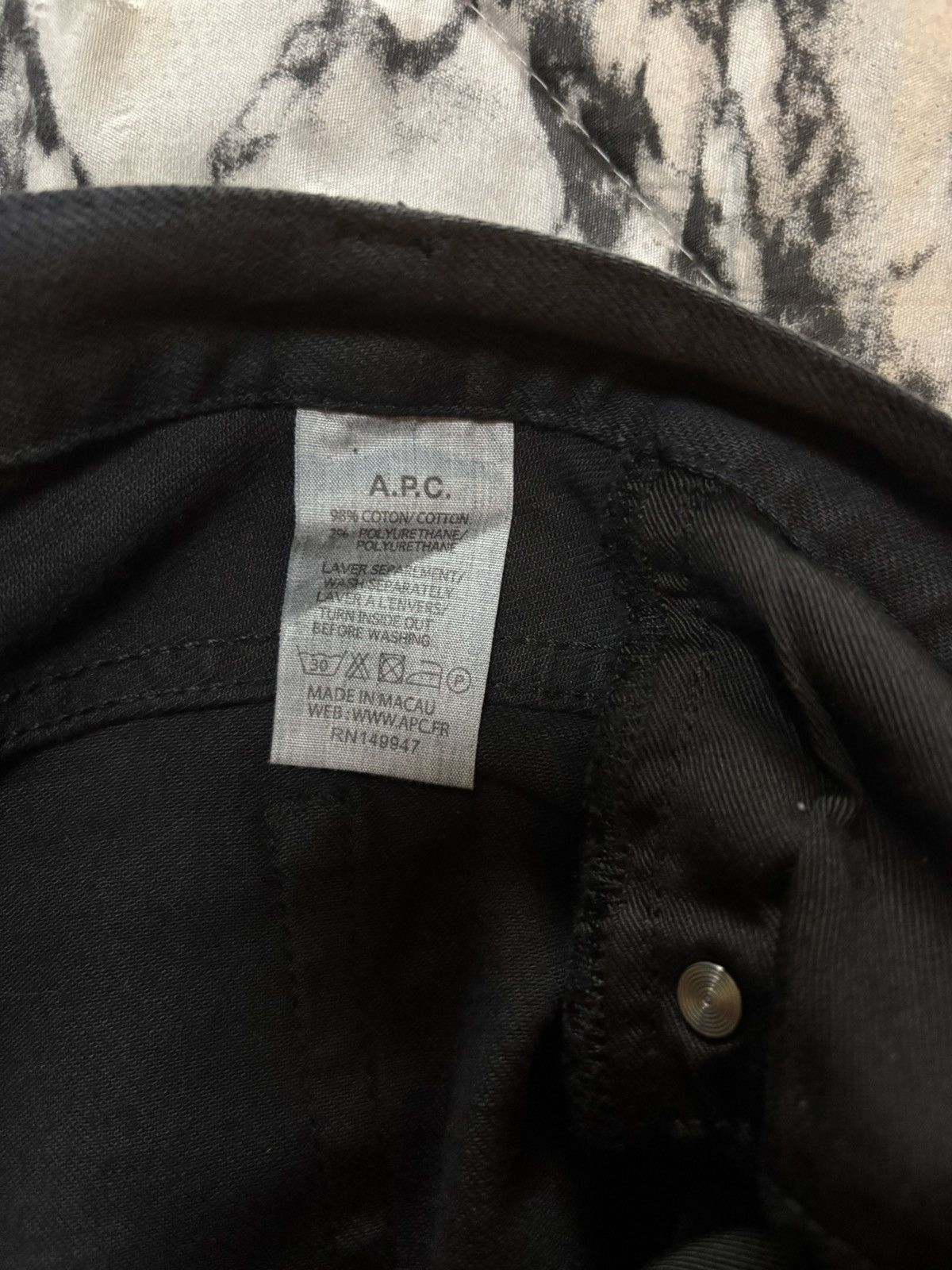 A.P.C Petit Standard Jean Droit Etroit