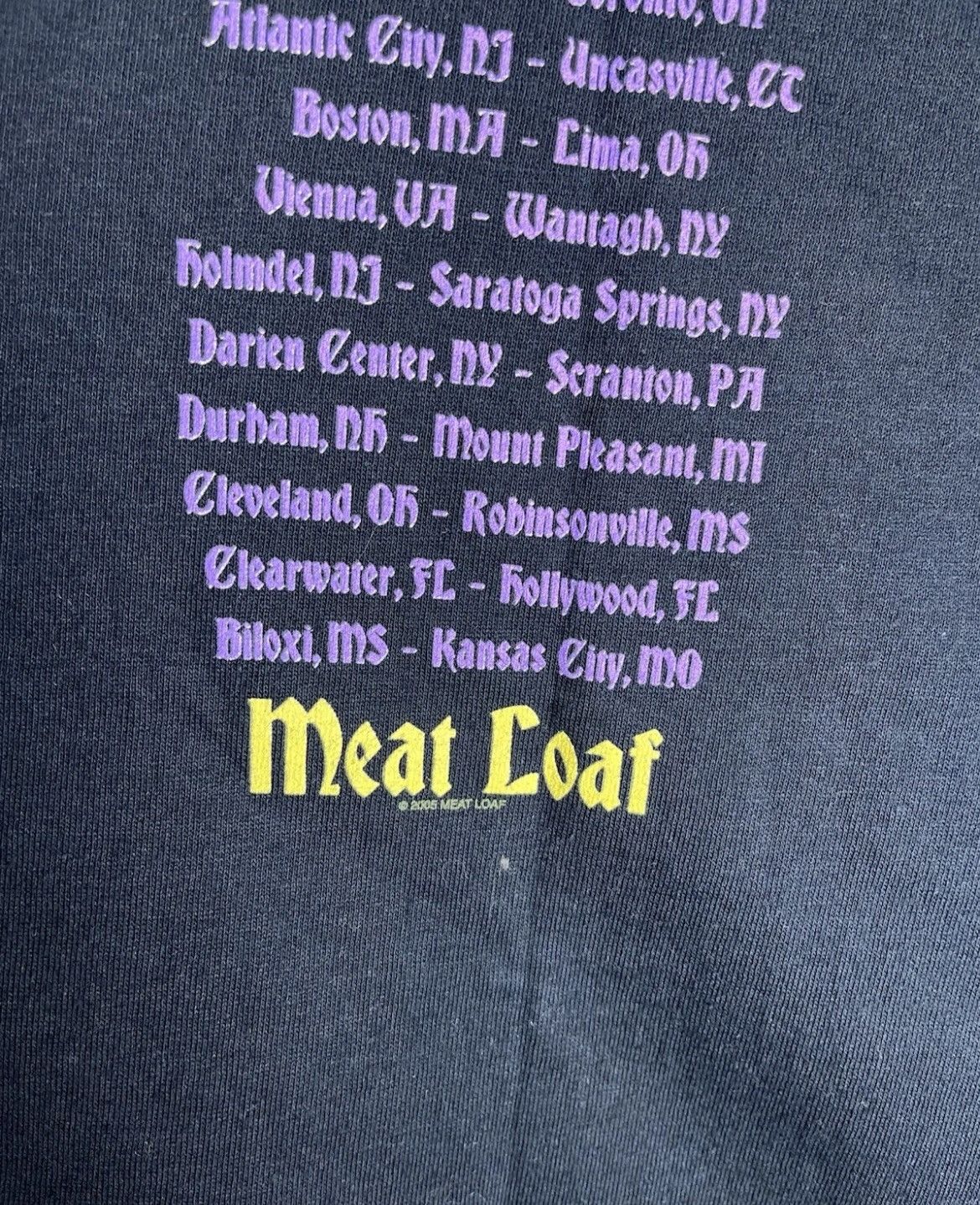 Other Vintage men’s Merck T-shirt Meat Loat 2005 size Xl Size US XL / EU 56 / 4 - 10 Thumbnail
