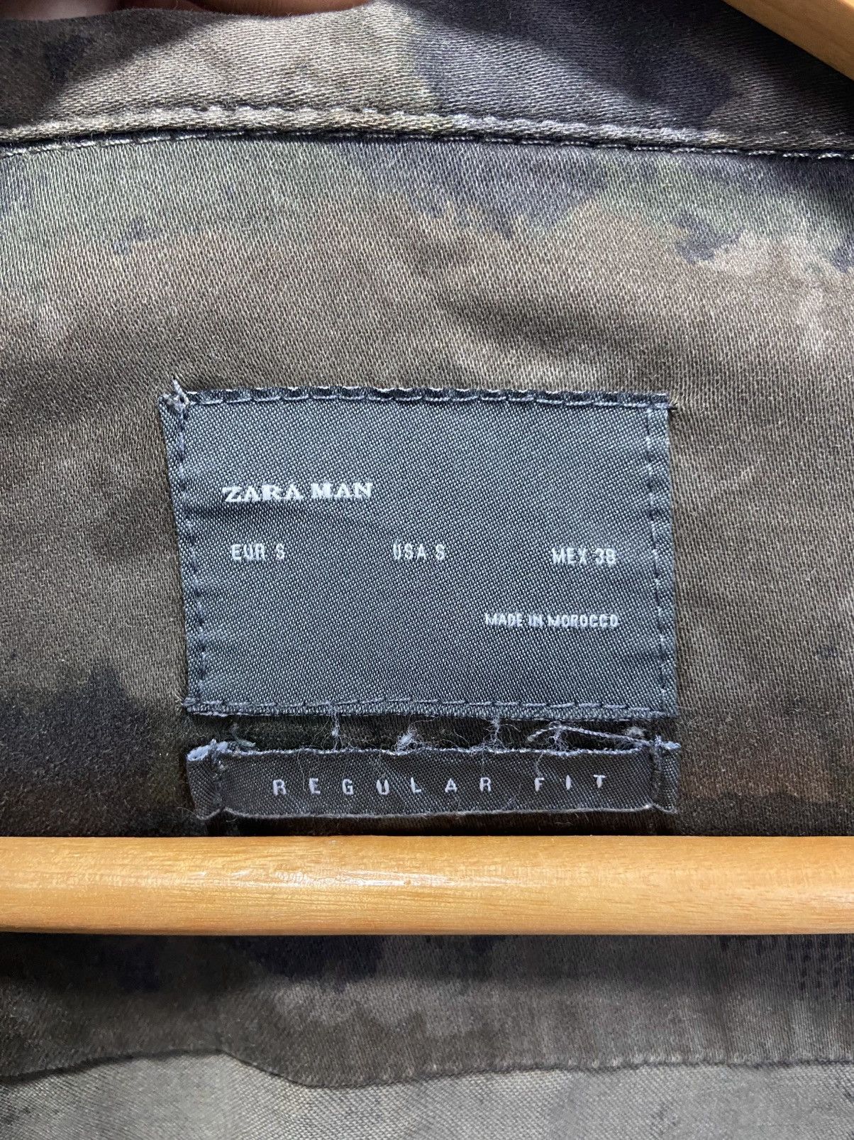 Japanese Brand × Zara Zara camo shirt Size US S / EU 44-46 / 1 - 5 Thumbnail