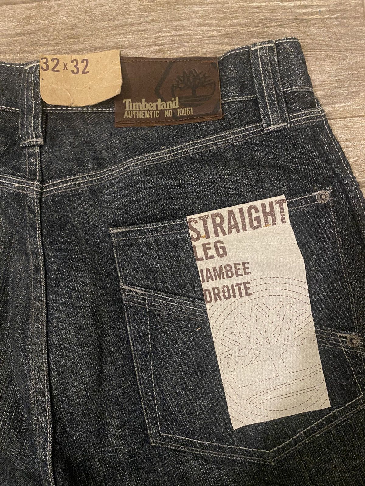 Timberland Timberland Indigo-Dyed Straight Leg Jeans Size US 32 / EU 48 - 8 Thumbnail