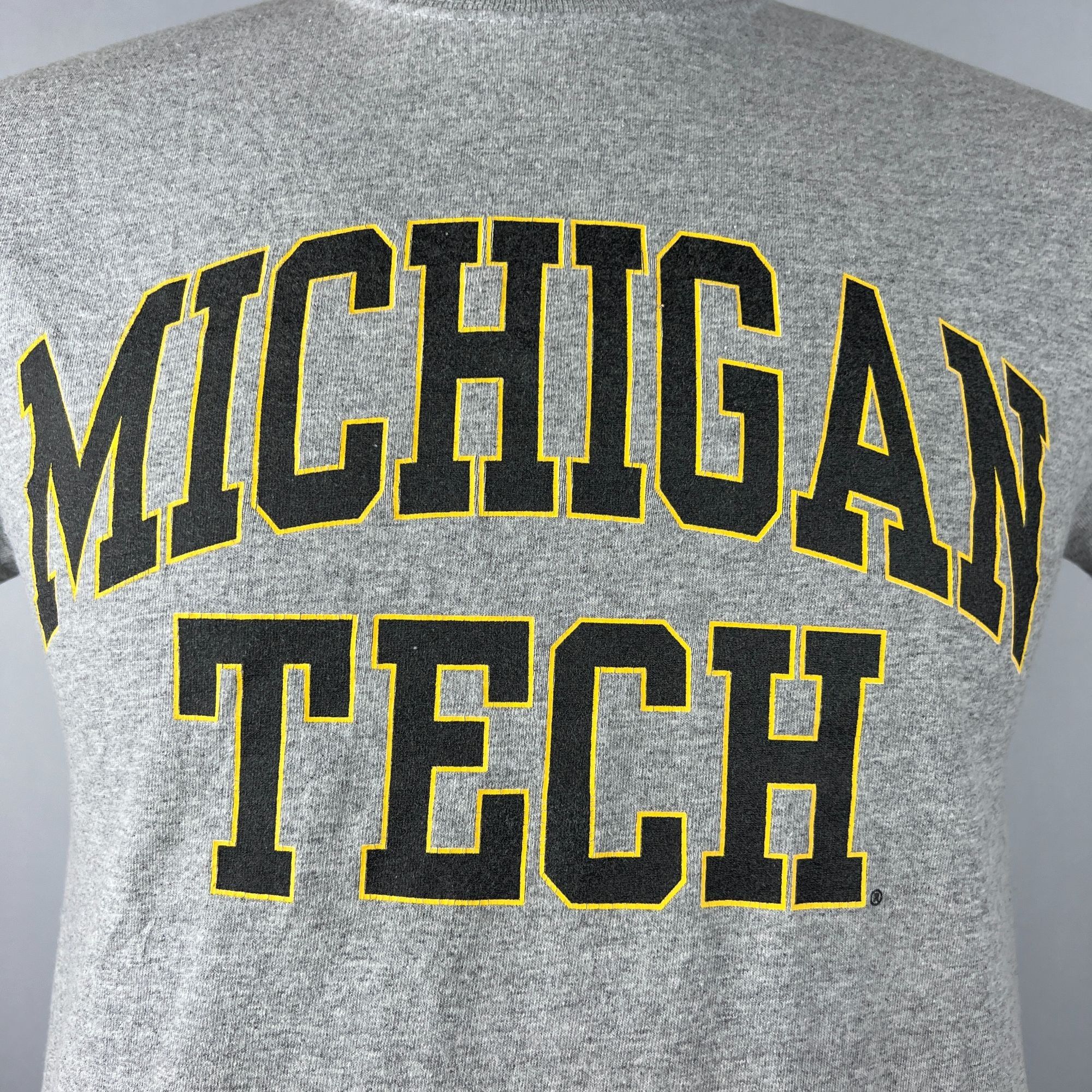 Designer Michigan Tech University Houghton M T-Shirt Shirt Size US M / EU 48-50 / 2 - 2 Thumbnail