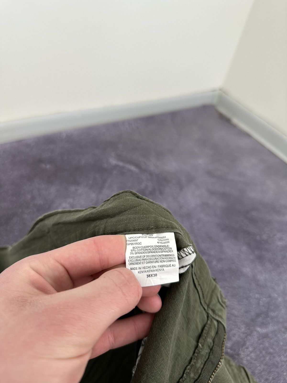 Dickies Vintage Dickies Cargo Carpenter Baggy Faded USA Work Pants Size US 38 / EU 54 - 20 Thumbnail