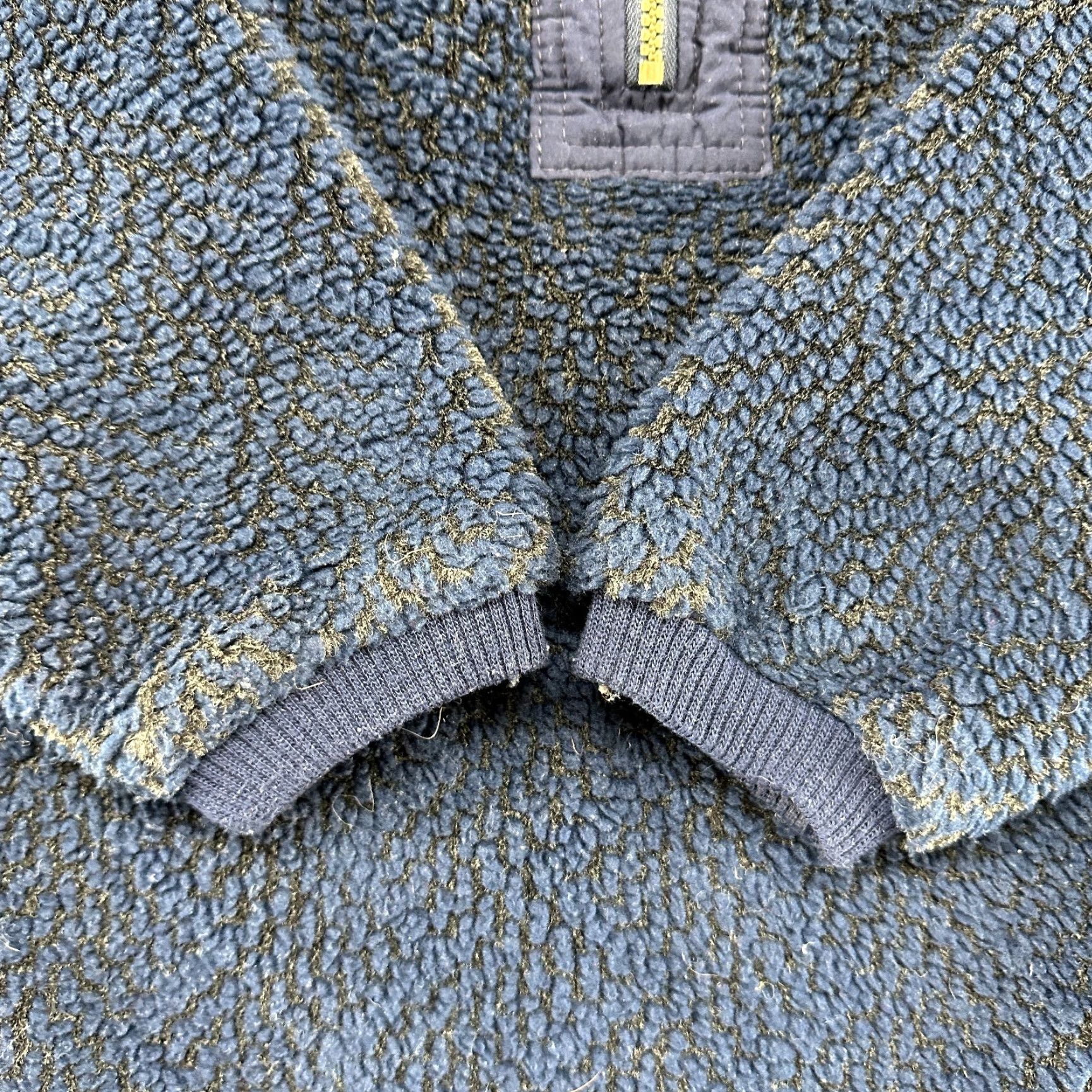 Vintage VINTAGE Columbia Sweatshirt Men M Blue 1/4 Zip Pullover Sherpa Fleece 90s Sports Outdoor Golf Hiking Walking Mock Neck Zip Logo Size US M / EU 48-50 / 2 - 2 Thumbnail