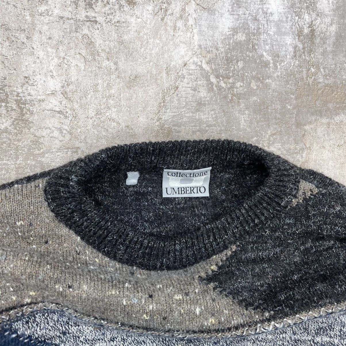 Vintage VINTAGE RETRO GRAPHIC HEAVY KNIT SWEATER ECLECTIC COTTAGE Size US L / EU 52-54 / 3 - 3 Thumbnail