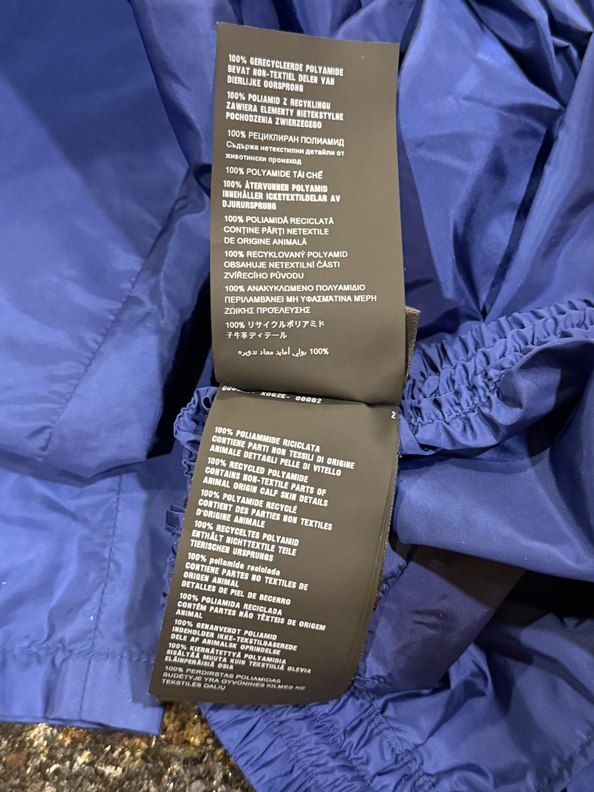 Prada Prada Re-Nylon Logo-Print Blue Snap Bottom Track Pants Size 27" / US 4 / IT 40 - 14 Thumbnail