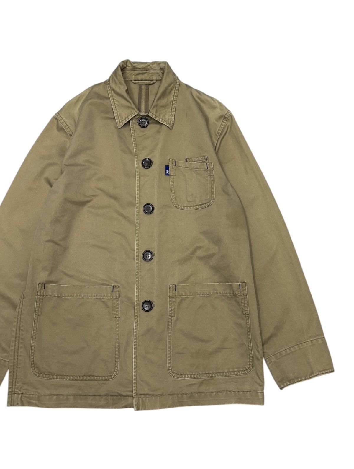 If Six Was Nine × Le Grande Bleu (L.G.B.) × R.Newbold 🔥R.NEWBOLD BUTTON CHORE JACKET LIKE VISVIM Size US M / EU 48-50 / 2 - 5 Thumbnail