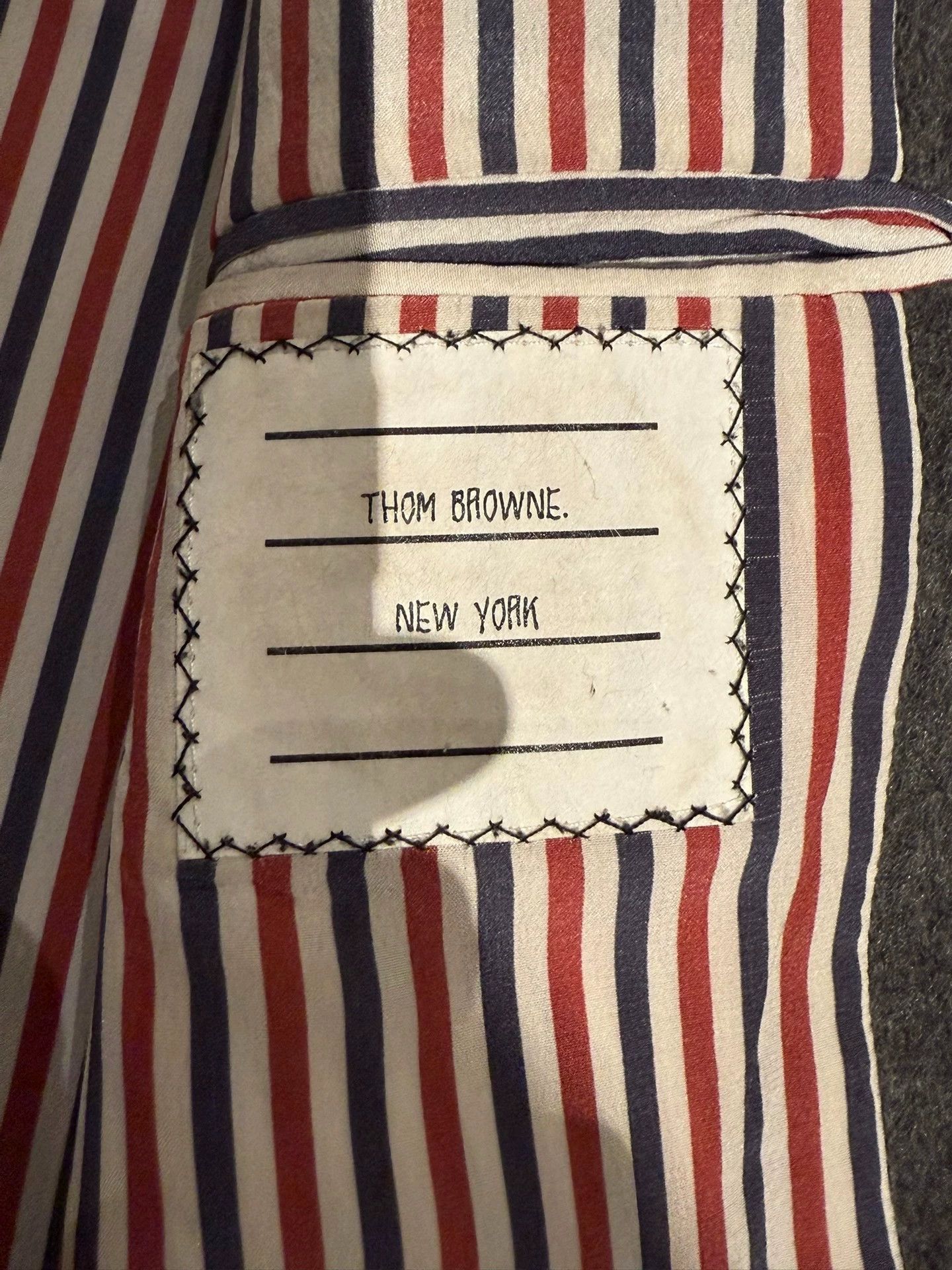 Thom Browne Thom Browne Women's Classic Cashmere Overcoat Charcoal 40 Size S / US 4 / IT 40 - 5 Thumbnail