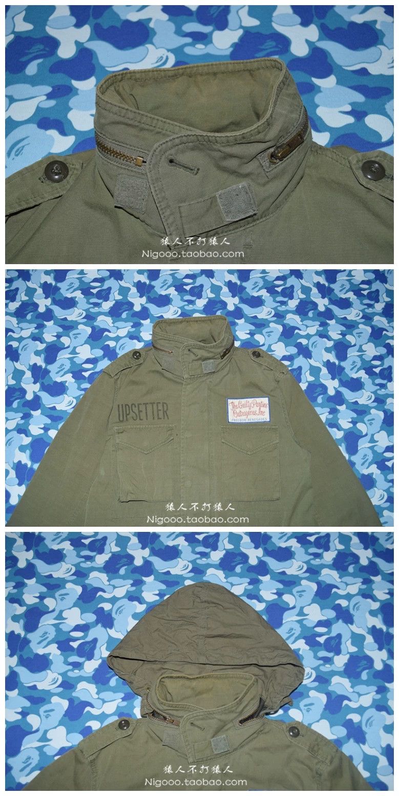 Wacko Maria Wacko maria Embroidered Four Pocket Military Style Patch Size US S / EU 44-46 / 1 - 4 Thumbnail