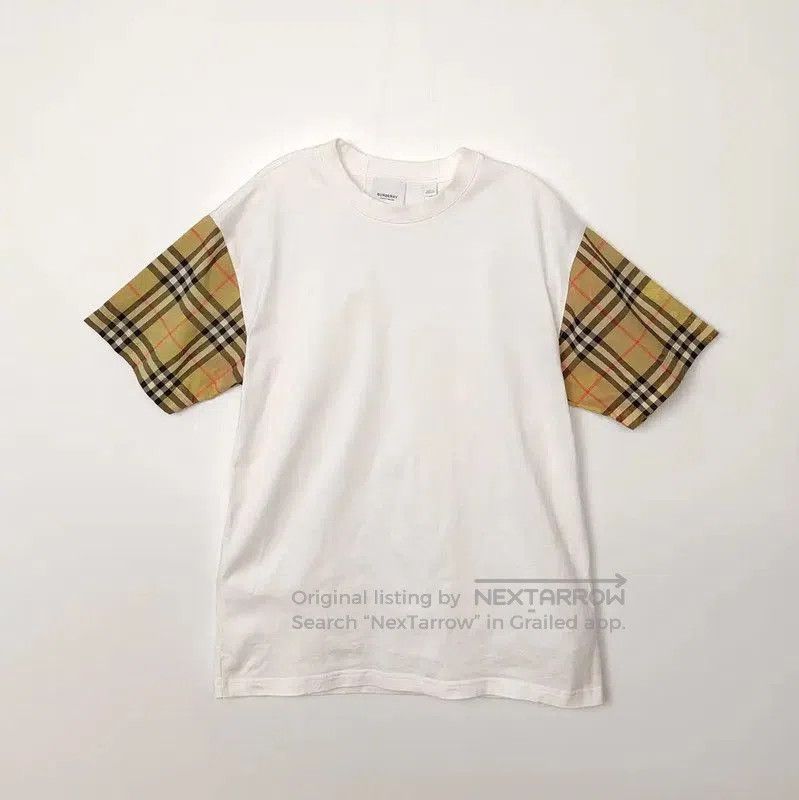 Burberry Burberry White Cotton Short Sleeve T. Size US XS / EU 42 / 0 - 1 Thumbnail