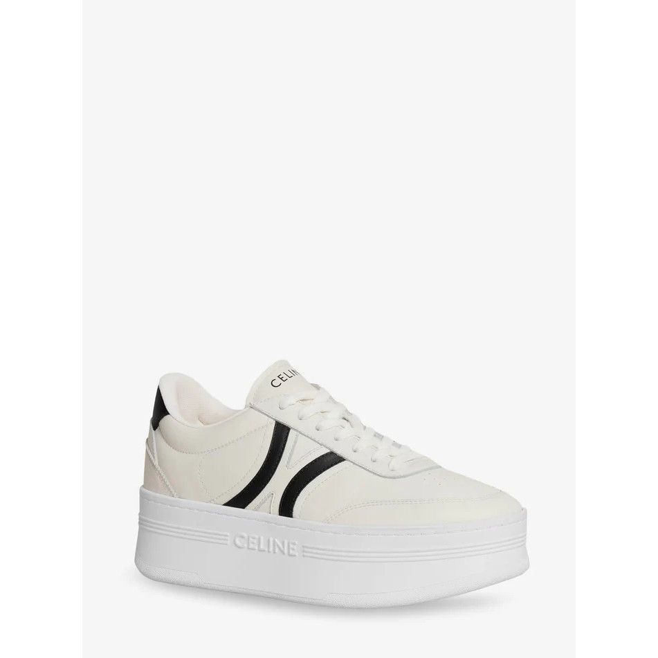 Celine CELINE $1000 Milk/Black Block Sneakers New & Authentic (Wome Size US 9 / IT 39 - 5 Thumbnail