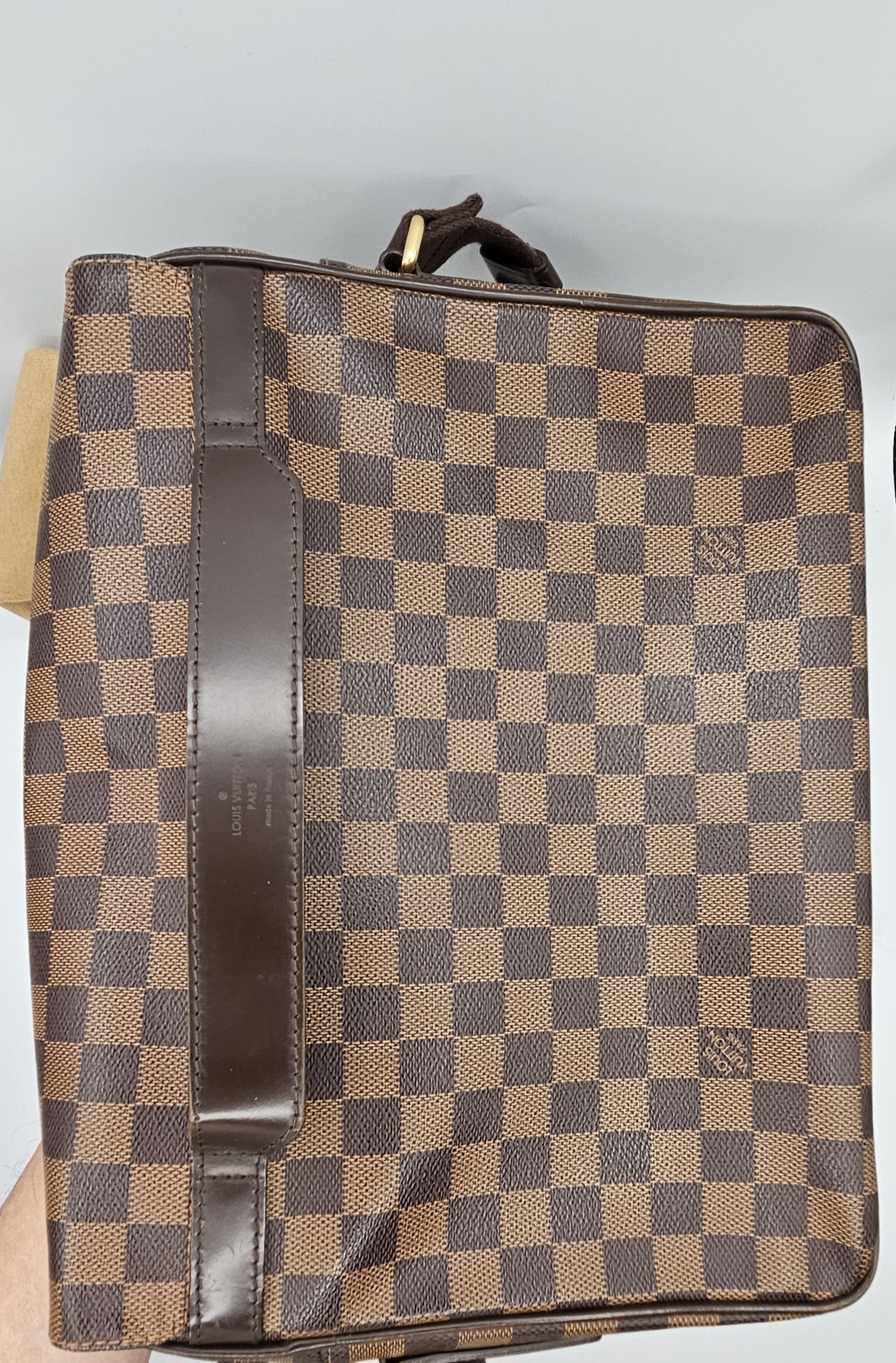 Louis Vuitton Louis Vuitton Damier Ebene Shelton MM Messenger Bag Size ONE SIZE - 3 Thumbnail