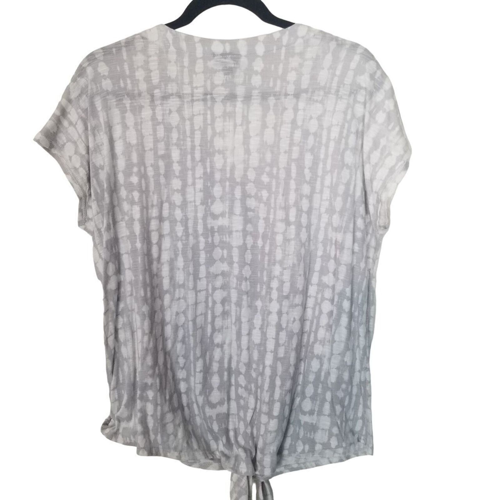 Corridor Torrid Women Tie Dye Slub Tie Front Dolman Midi Tee Size 0X Size XL / US 12-14 / IT 48-50 - 8 Thumbnail