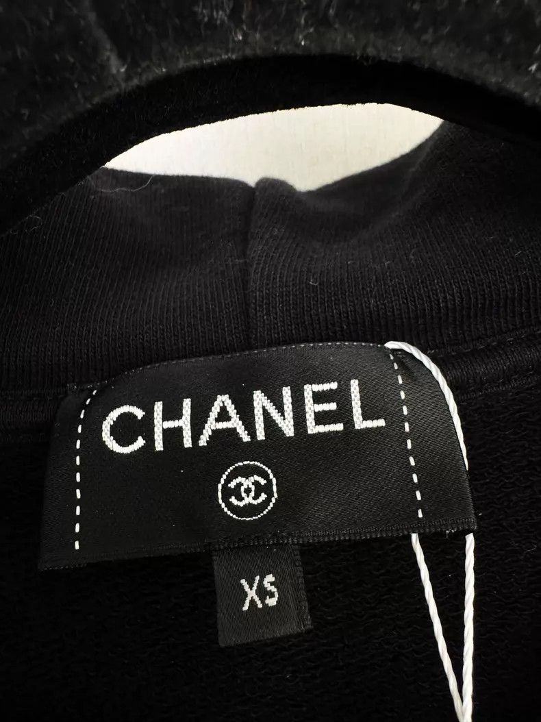 Chanel Chanel Black sweatshirt vest Size XS / US 0-2 / IT 36-38 - 2 Thumbnail