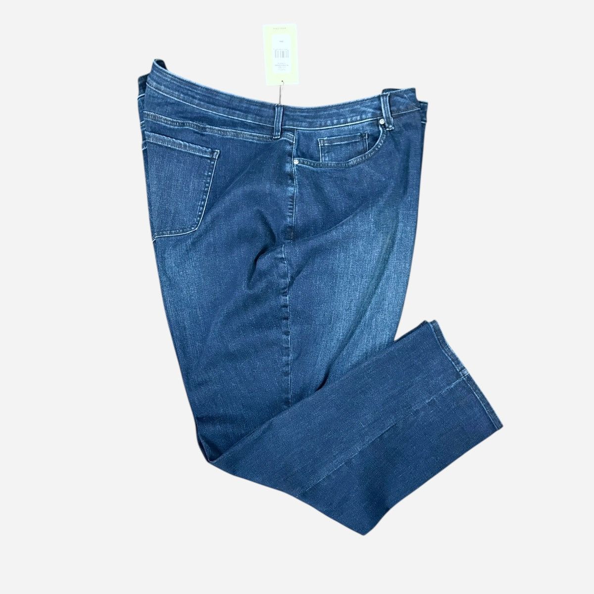 NYDJ NYDJ Women’s Plus Size Emma Dark Blue Jeans Sz 28W Size 36" / US 14 / IT 50 - 5 Thumbnail