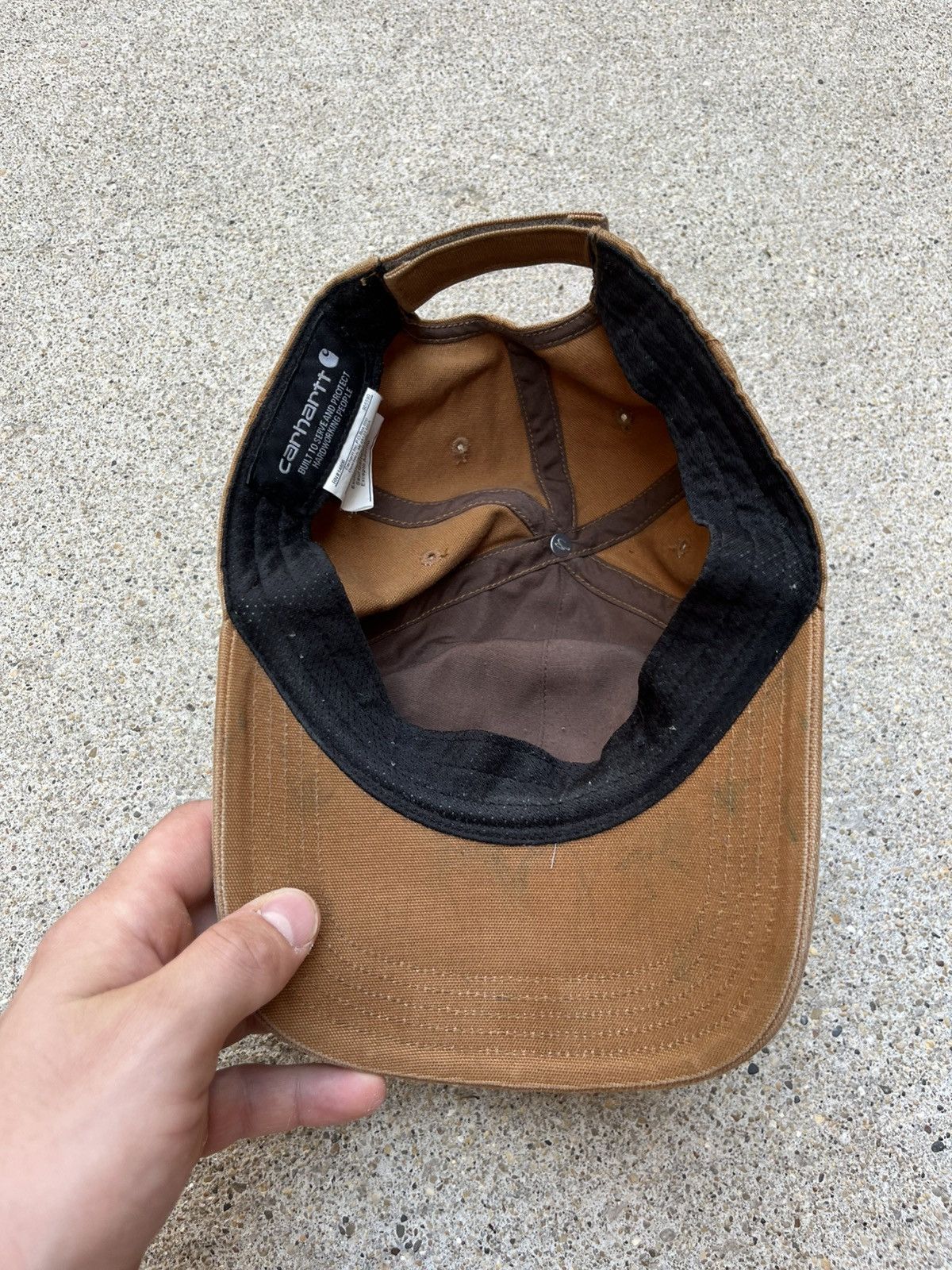 Carhartt Brown Carhartt Logo Cap Size ONE SIZE - 5 Thumbnail