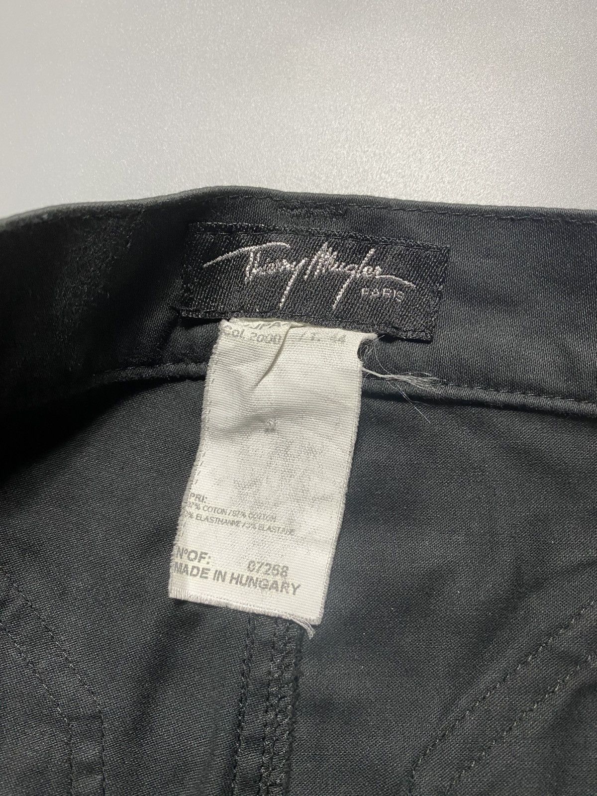 Thierry Mugler THIERY MUGLER WIDE TROUSER Size US 34 / EU 50 - 10 Thumbnail