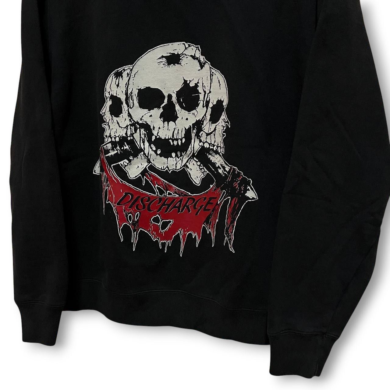 Band Tees × Vintage Vintage Discharge Hardcore Punk Hoodie Size US L / EU 52-54 / 3 - 4 Thumbnail