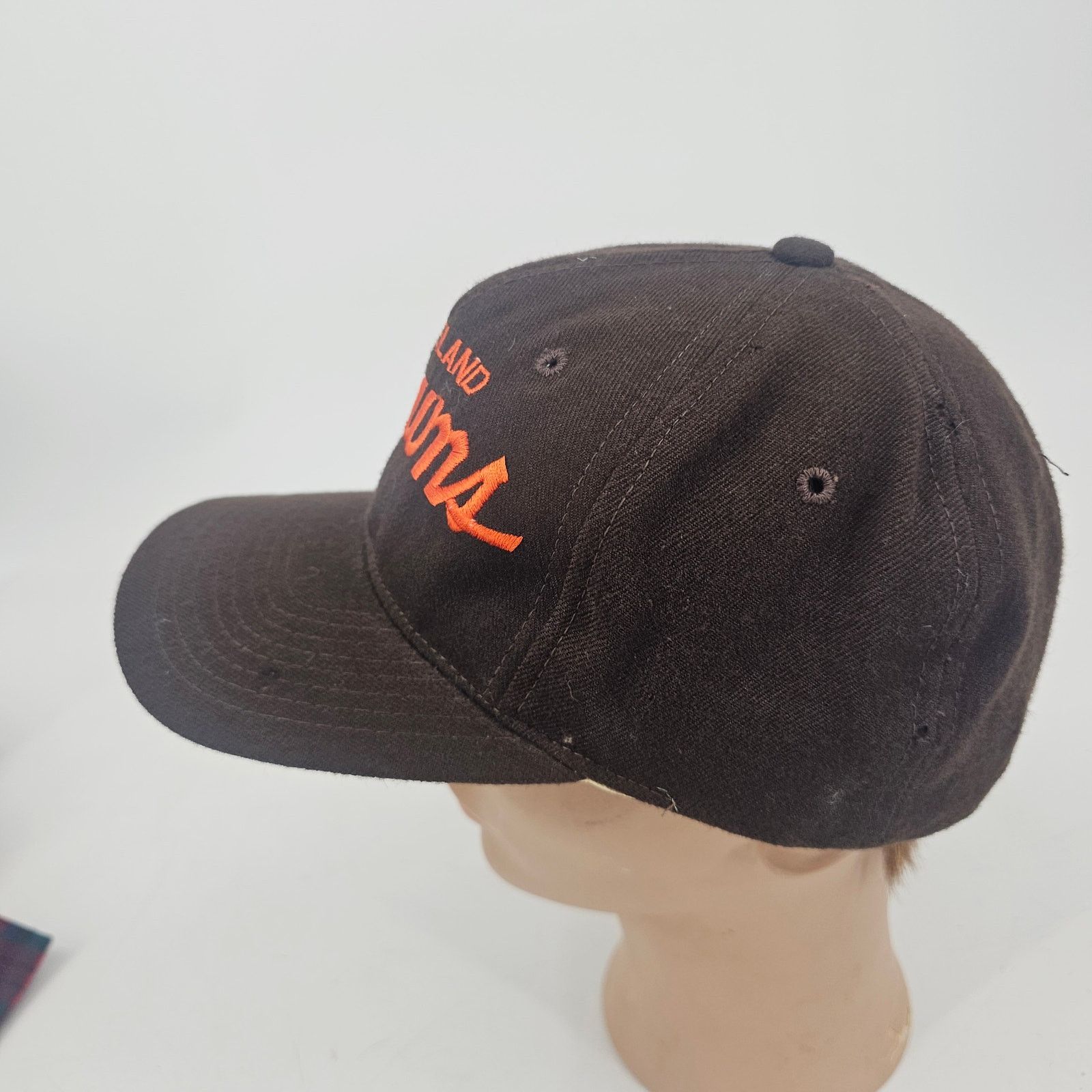 Sports Specialties Cleveland Browns Sports Specialties Script Snapback Hat Size ONE SIZE - 4 Thumbnail