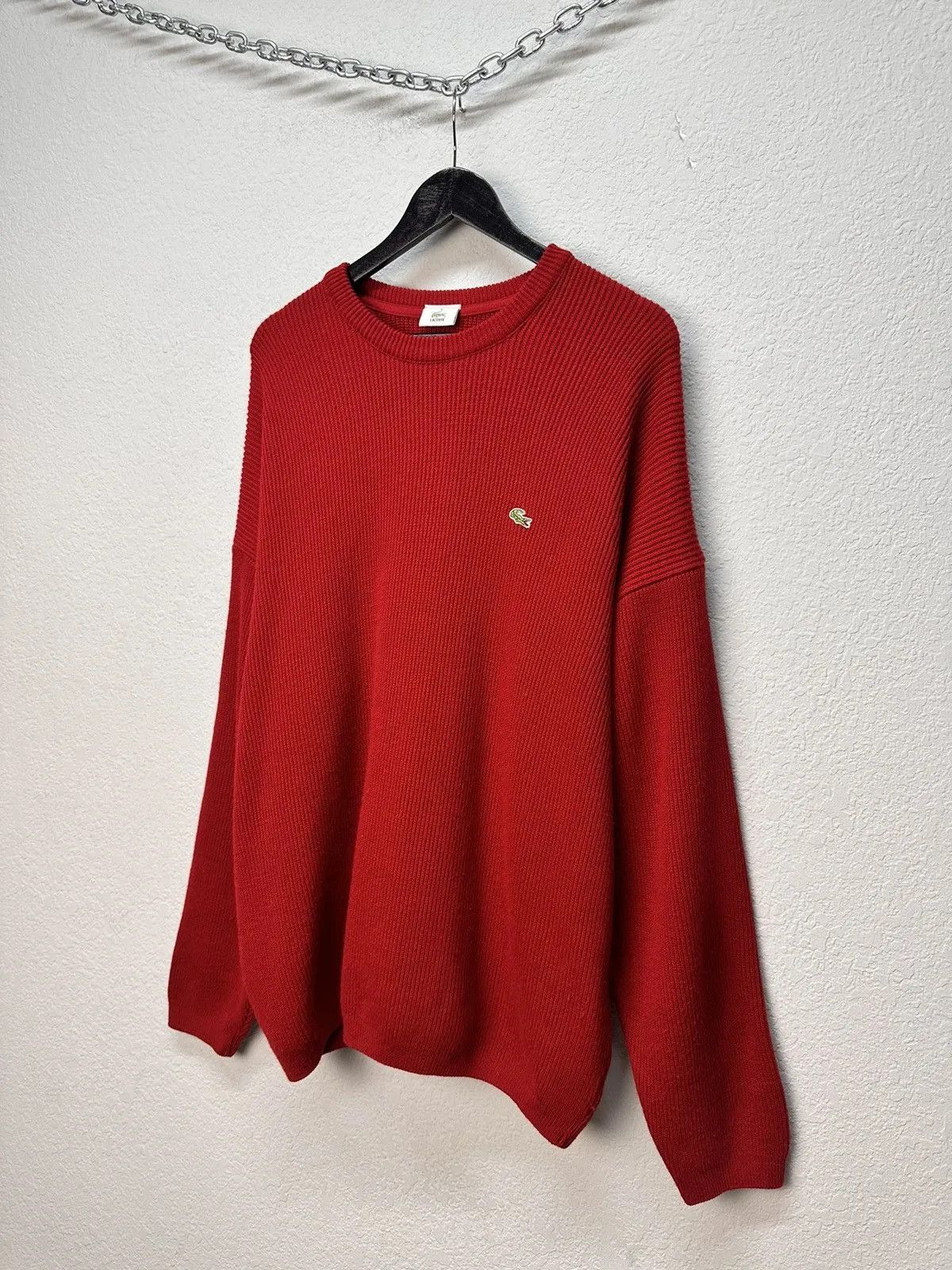 Lacoste Vintage Lacoste Sweater Wool Y2K Diesel Style Ralph Lauren Size US XL / EU 56 / 4 - 5 Thumbnail