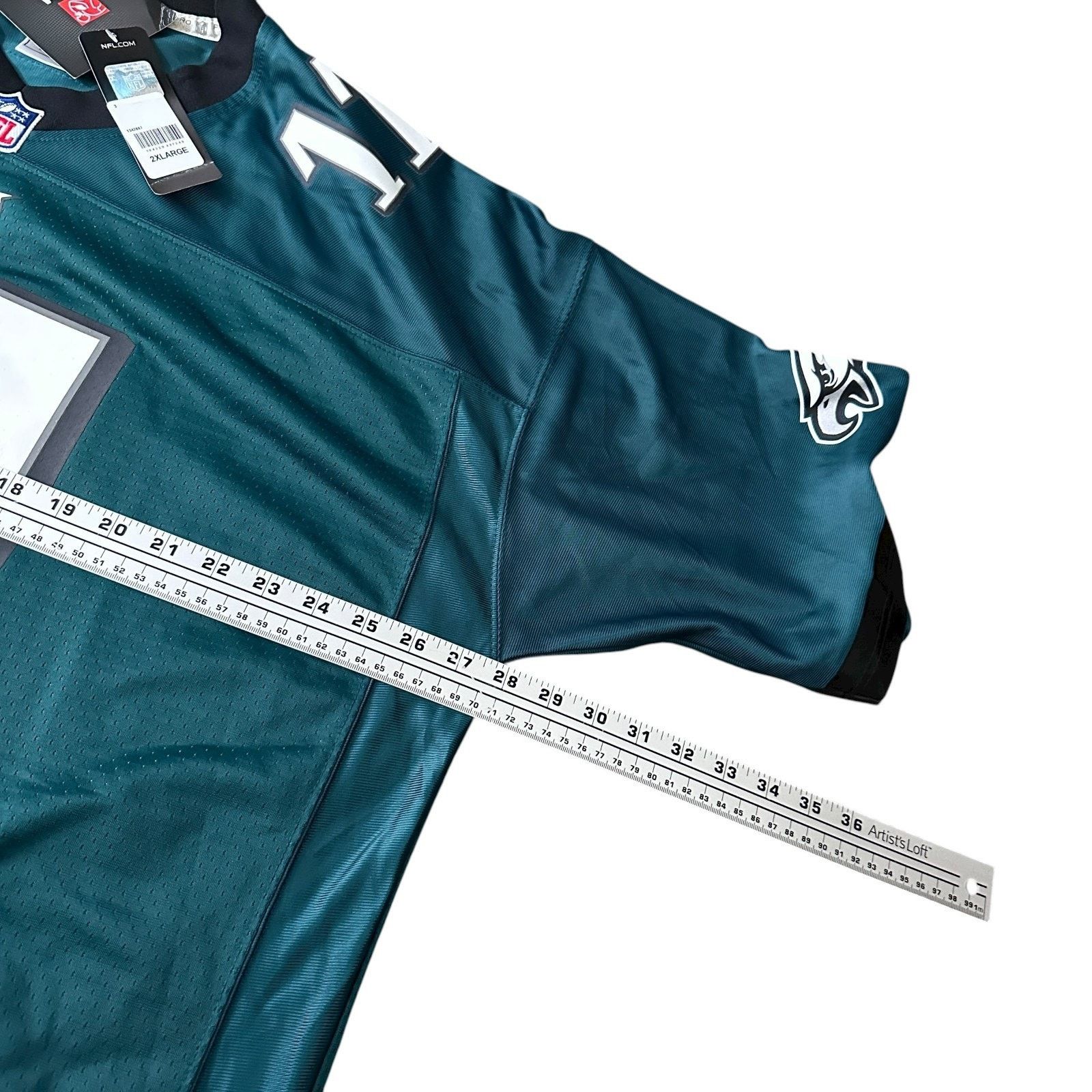 NFL NFLPA Pro Line Philadelphia Eagles Jersey Mens 2XL XXL Green Size US XXL / EU 58 / 5 - 9 Thumbnail