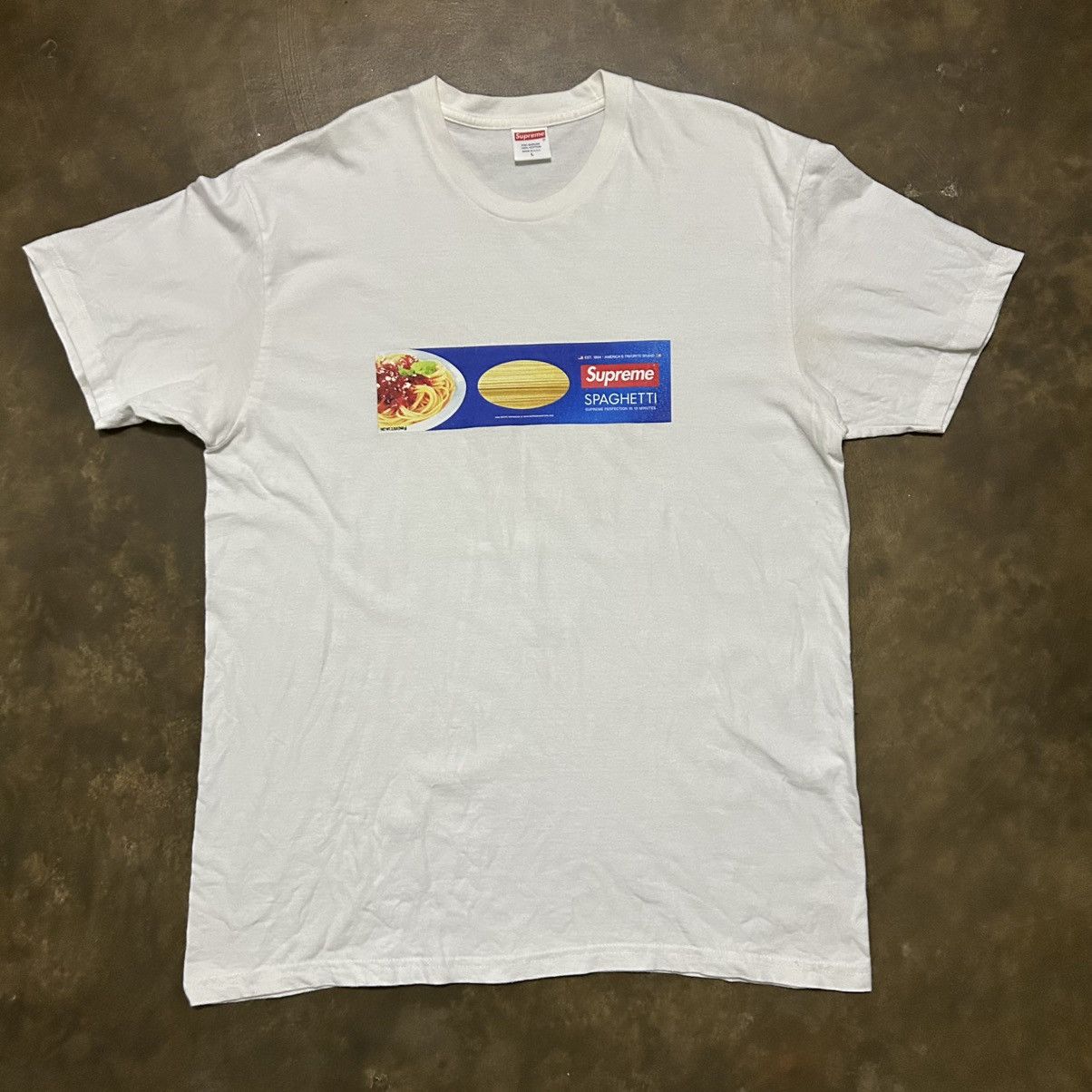Supreme Supreme Spaghetti Tshirt Size US L / EU 52-54 / 3 - 1 Thumbnail