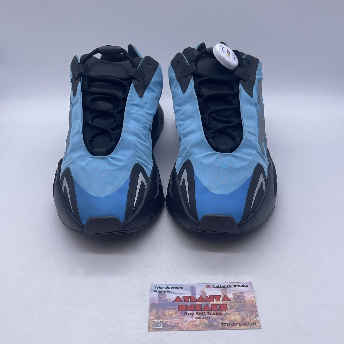 Adidas Yeezy boost 700 bright cyan Size US 13 / EU 46 - 2 Thumbnail